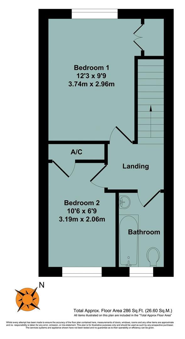 23, Liddon Road, Chalgrove floorplan