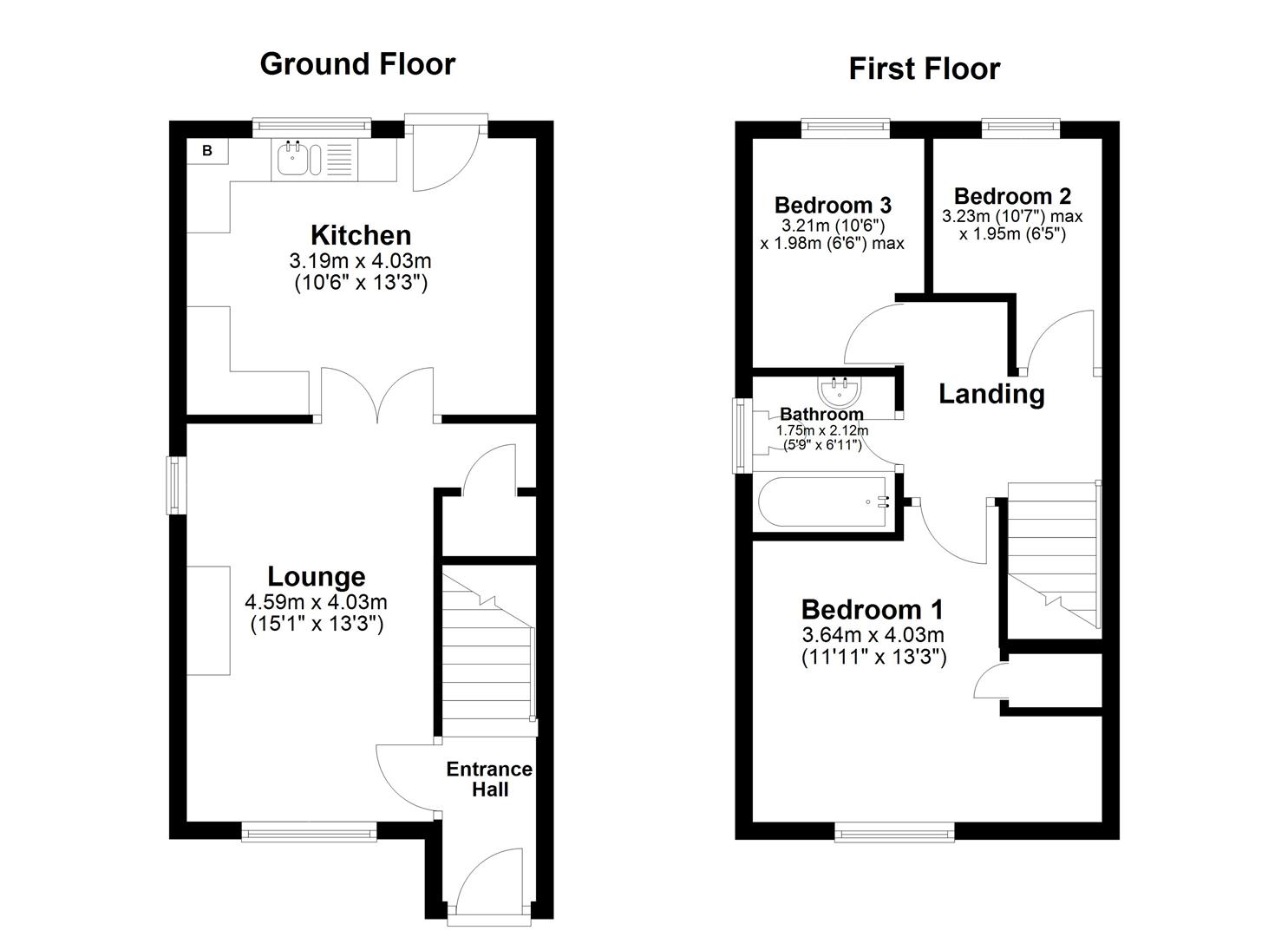 68, Bridge Road, South Cave floorplan