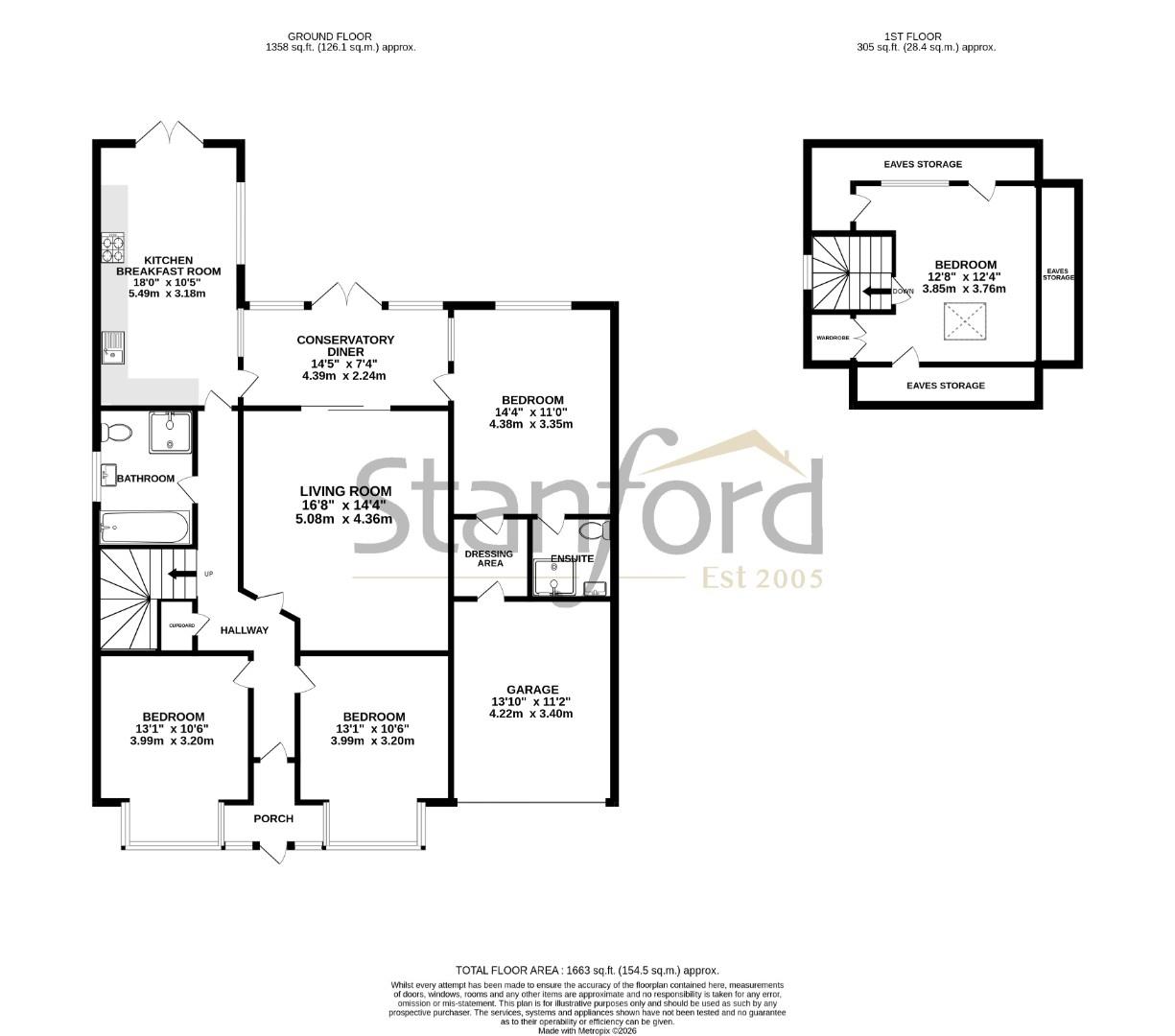 7, Coates Road, Southampton floorplan