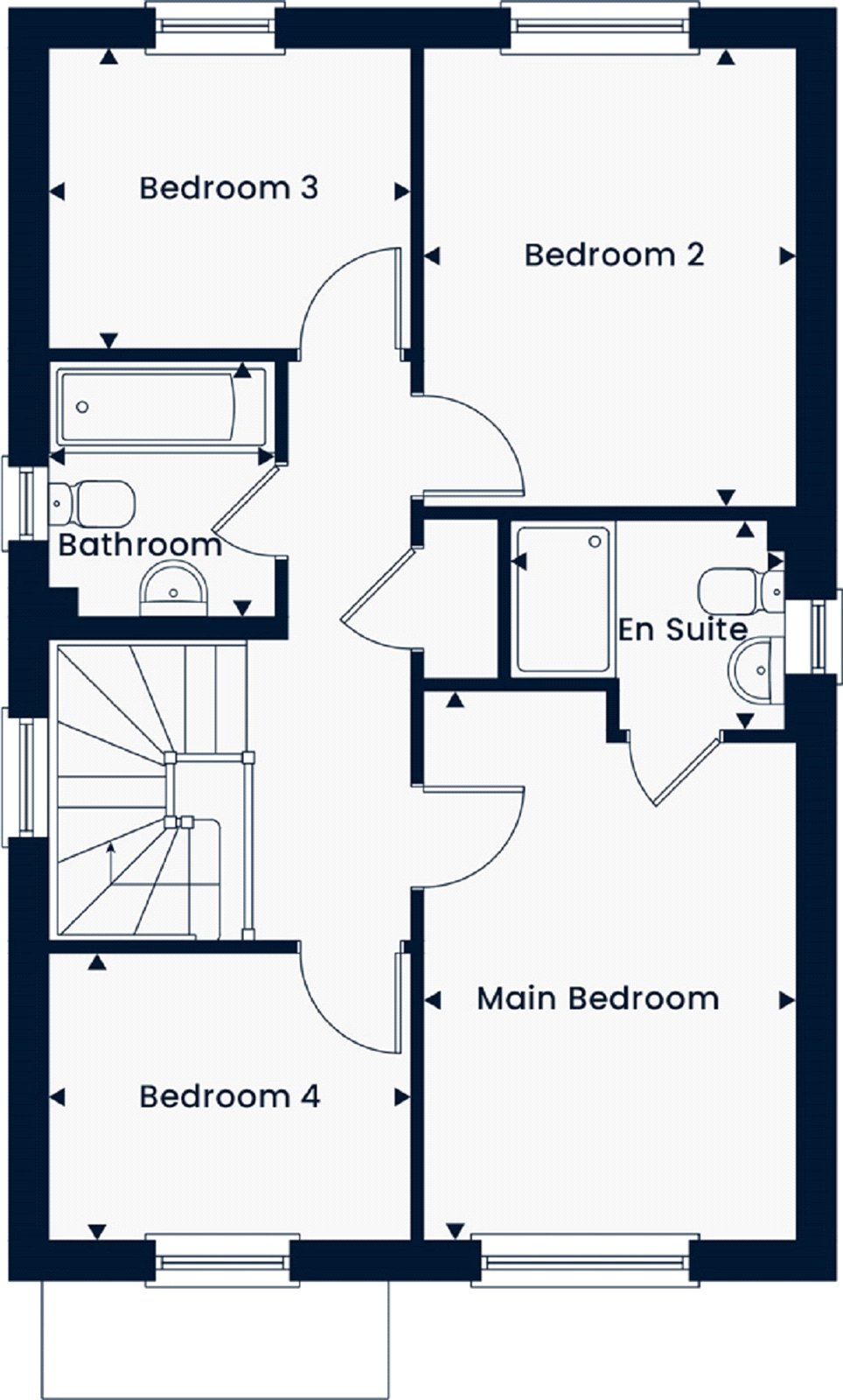 Plot 125 Cashmere Park,, Plot 125 The Alfriston Cashmere Park, South Molton floorplan