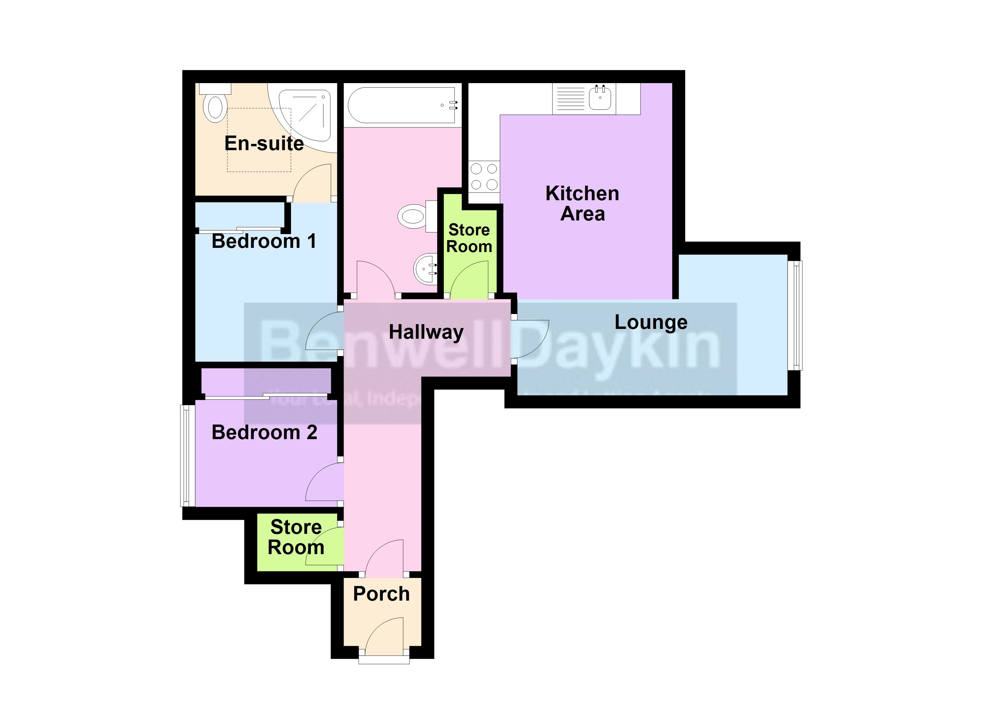 Egerton Road, Woodthorpe, Nottingham NG5, 2 bedroom flat to rent