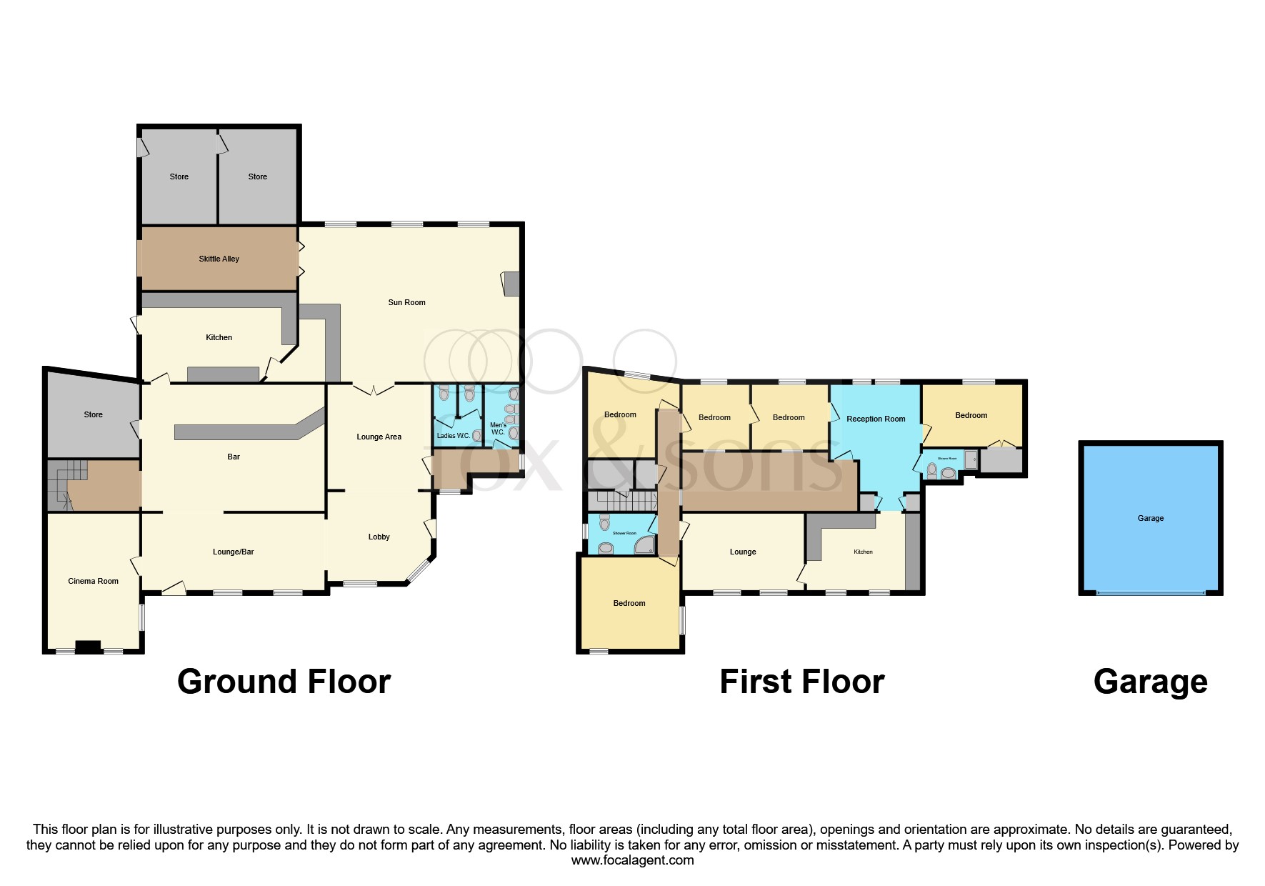 Foresters Arms, Holywell, Yeovil floorplan
