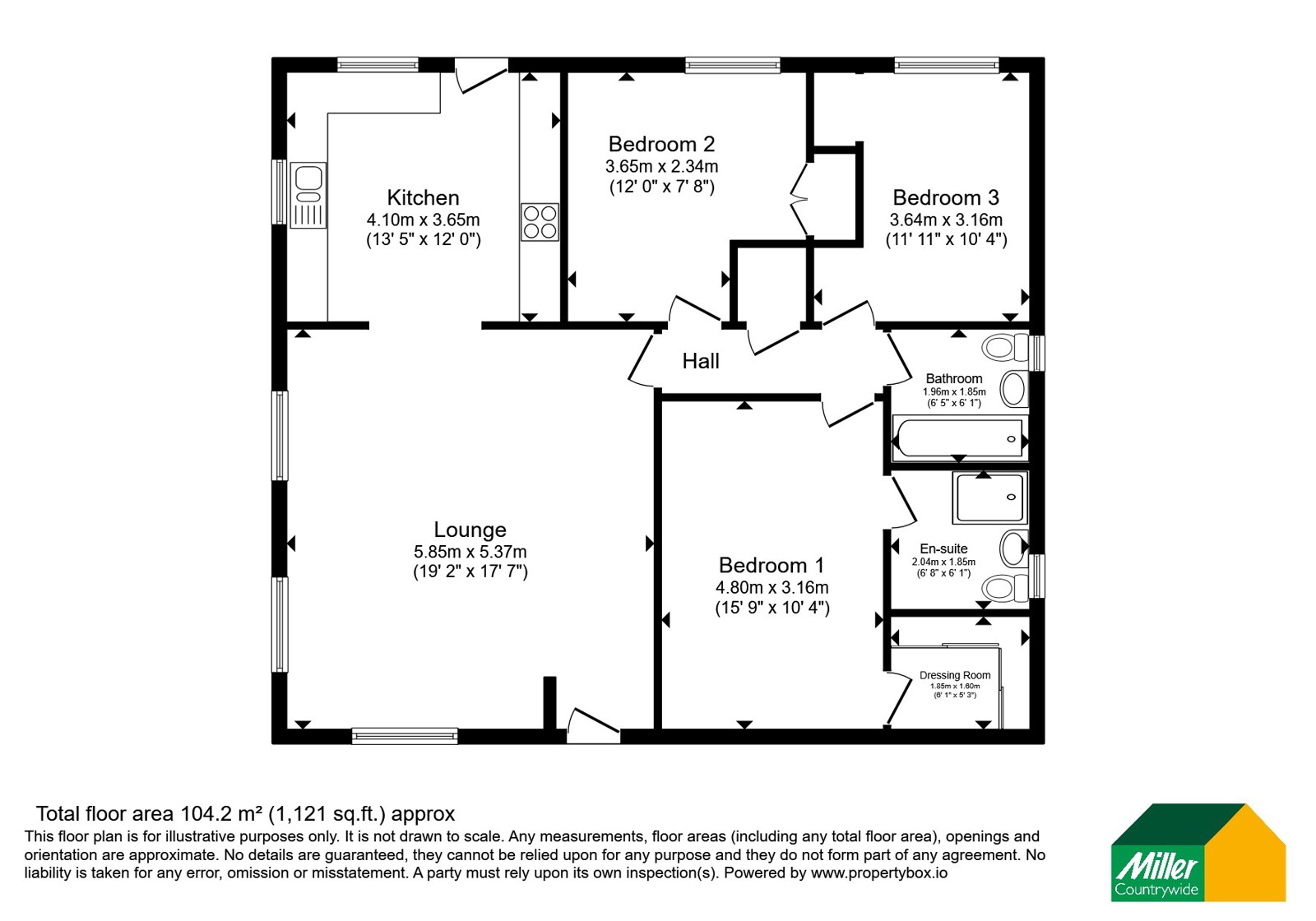 8, Wharfside Village, Penzance floorplan