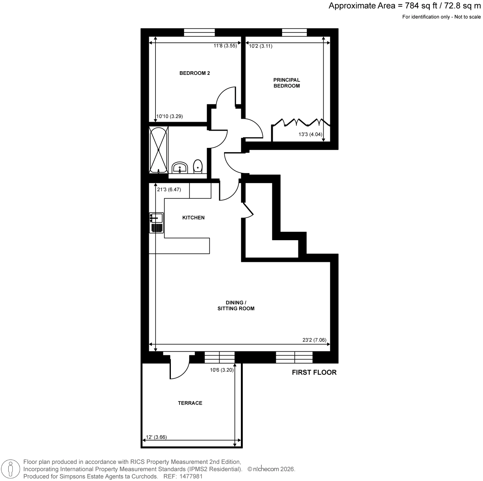 116a, Canbury Park Road, Kingston Upon Thames floorplan