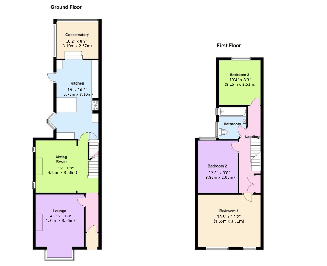 1, Newhall Grove, Nottingham floorplan