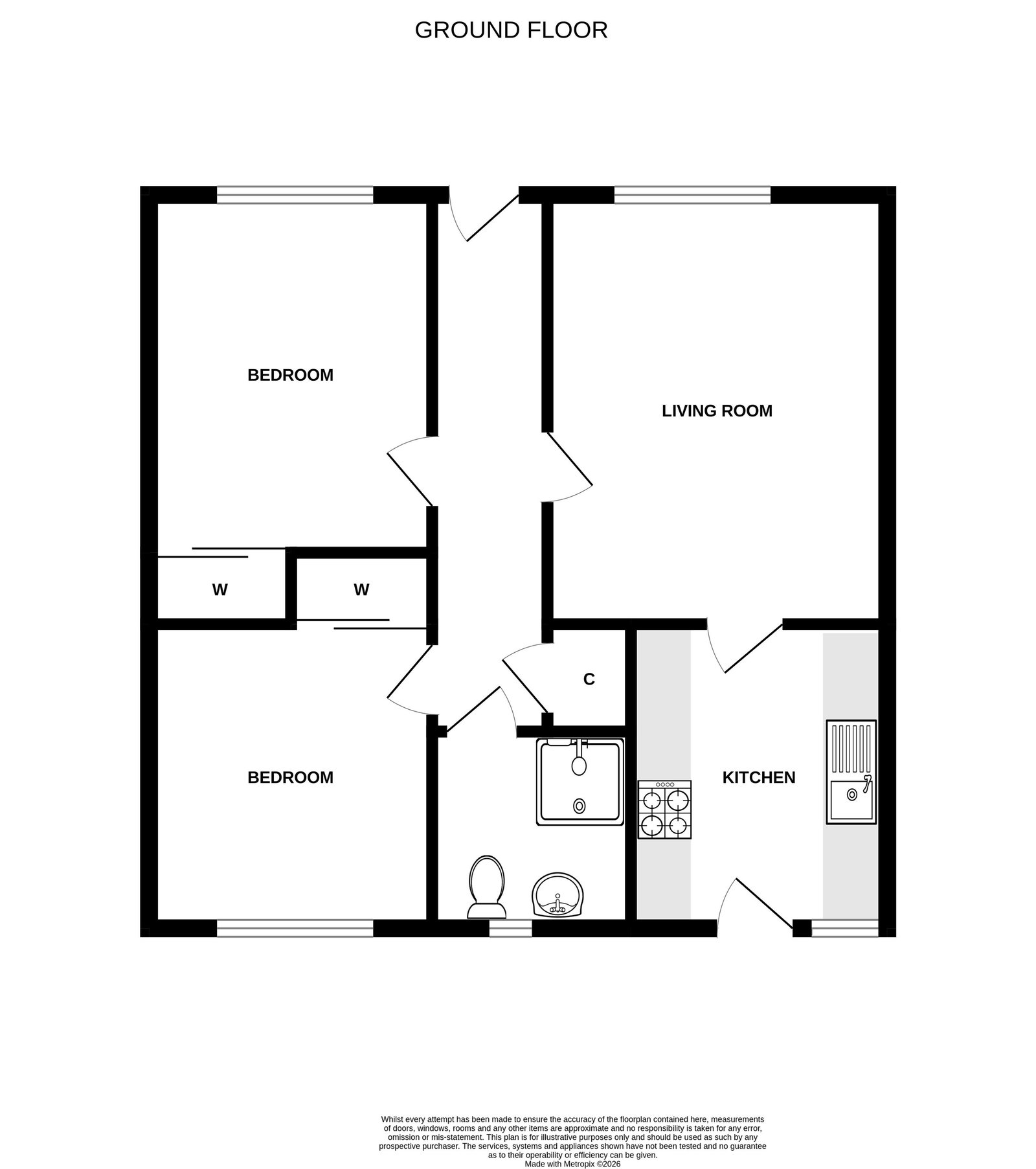 82, Culduthel Avenue, Inverness floorplan