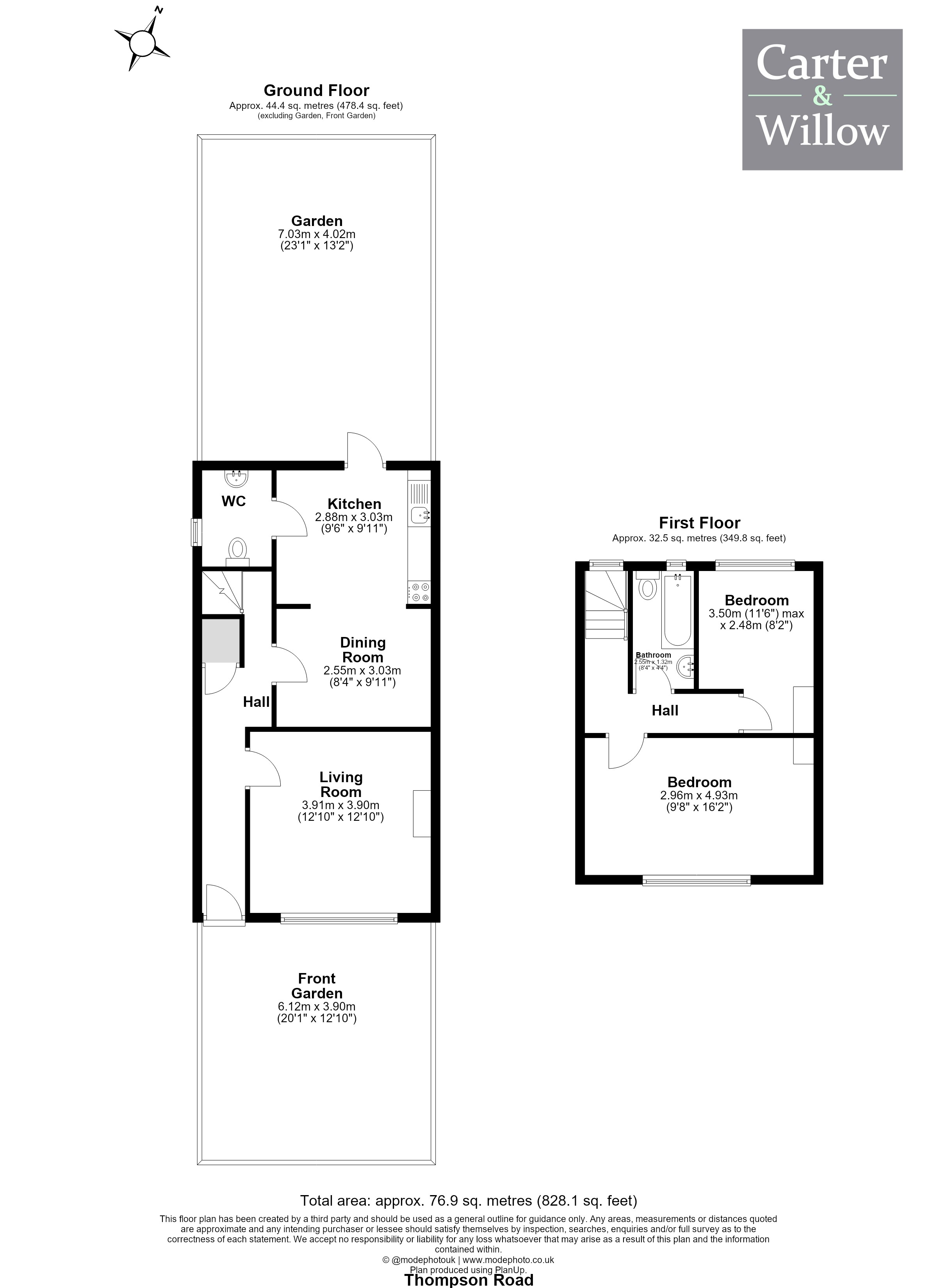 39, Thompson Road, Dagenham floorplan