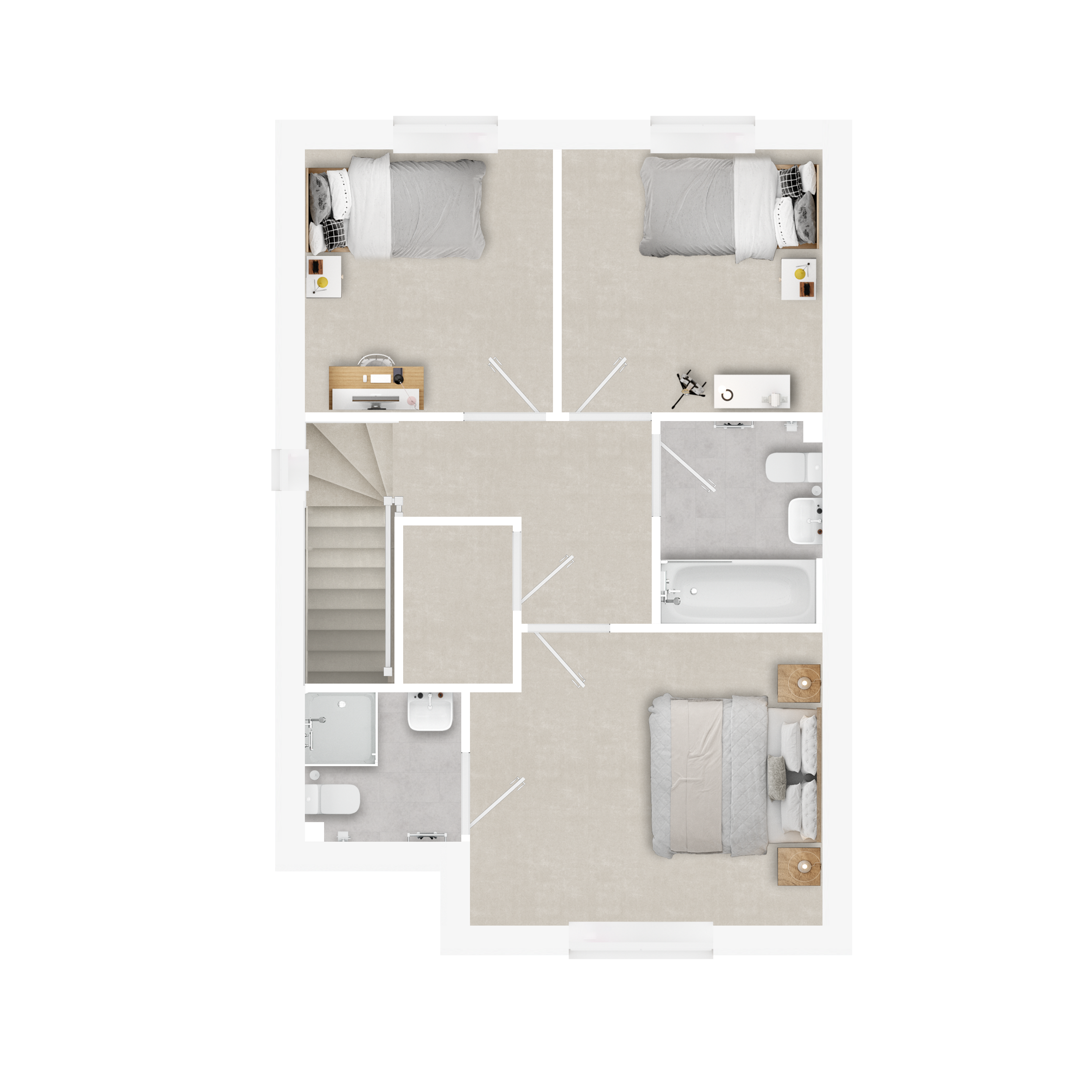 107, Steppingley Road, Flitwick floorplan