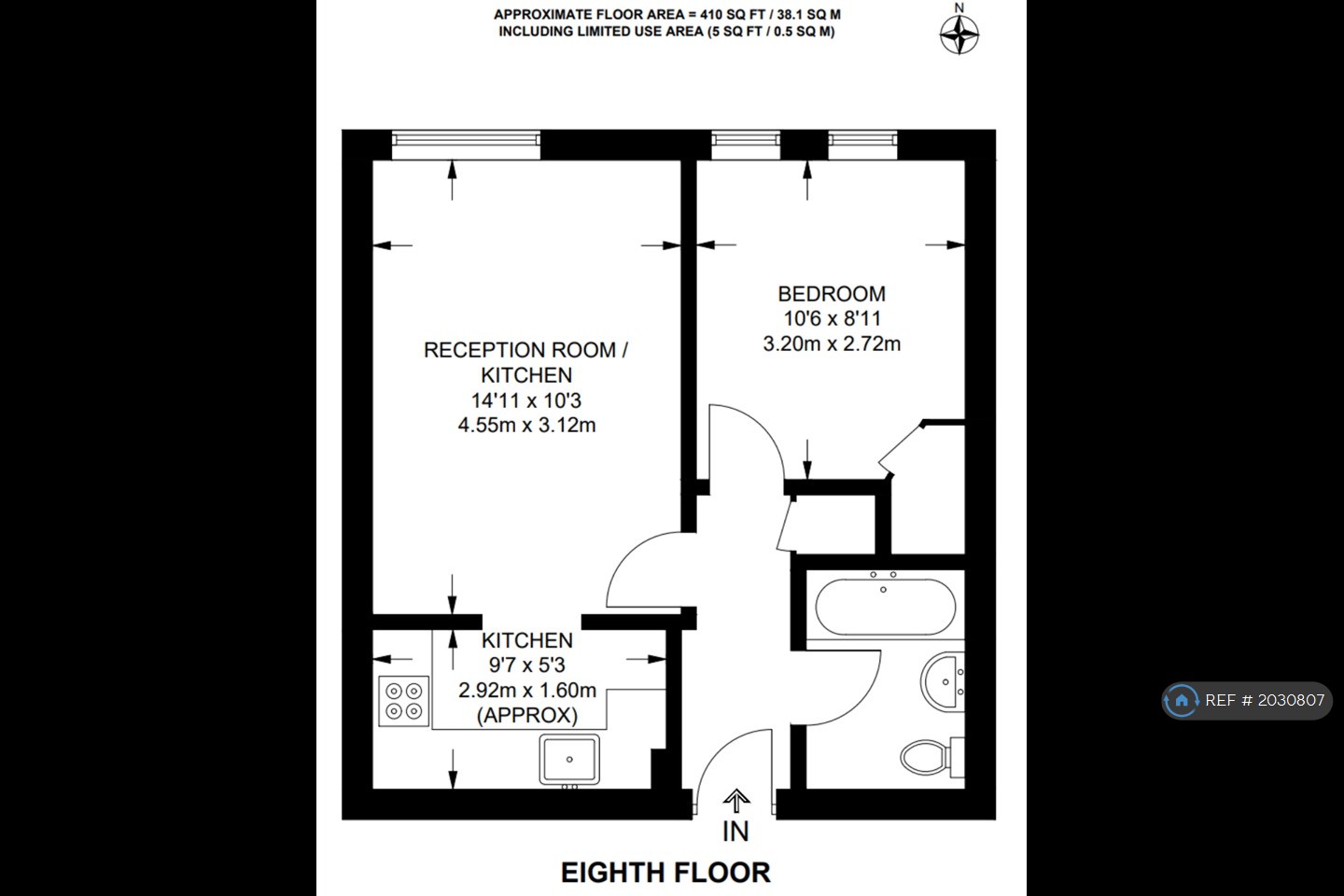 Apartment, Skyline Plaza Building Commercial Road, London floorplan