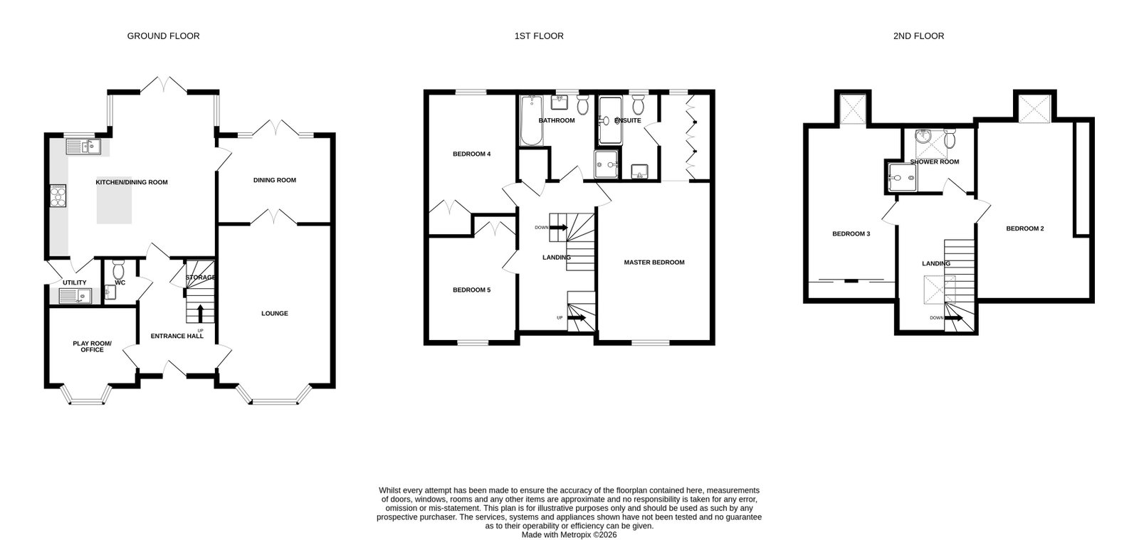 15, Carr Brook Way, Derby floorplan