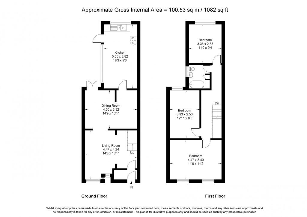 86, Ulverscroft Road, London floorplan