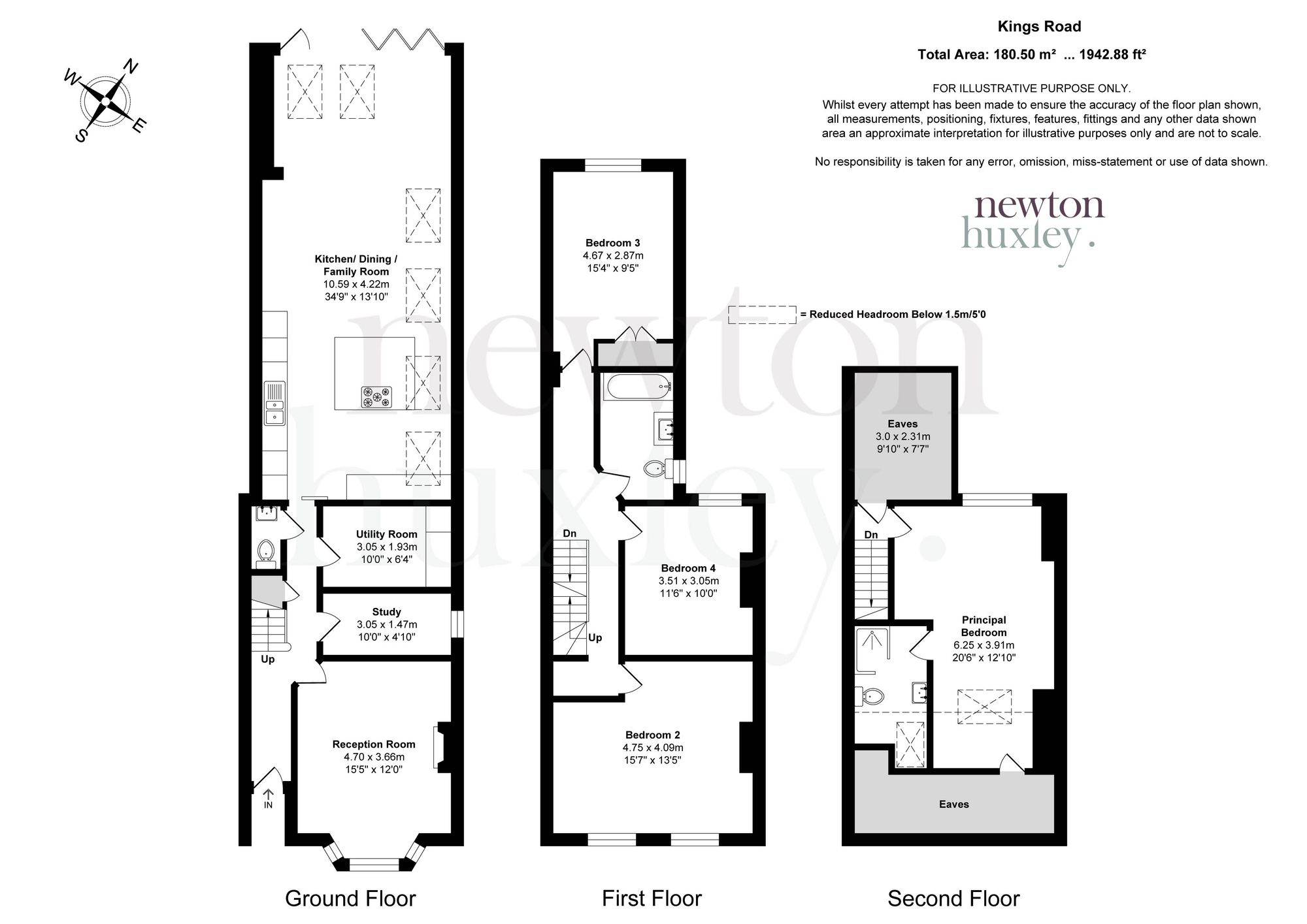 45 Kings Road, Walton-On-Thames floorplan