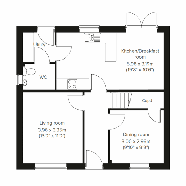 Exeter Road, Okehampton, Devon EX20, 4 bedroom detached house for sale