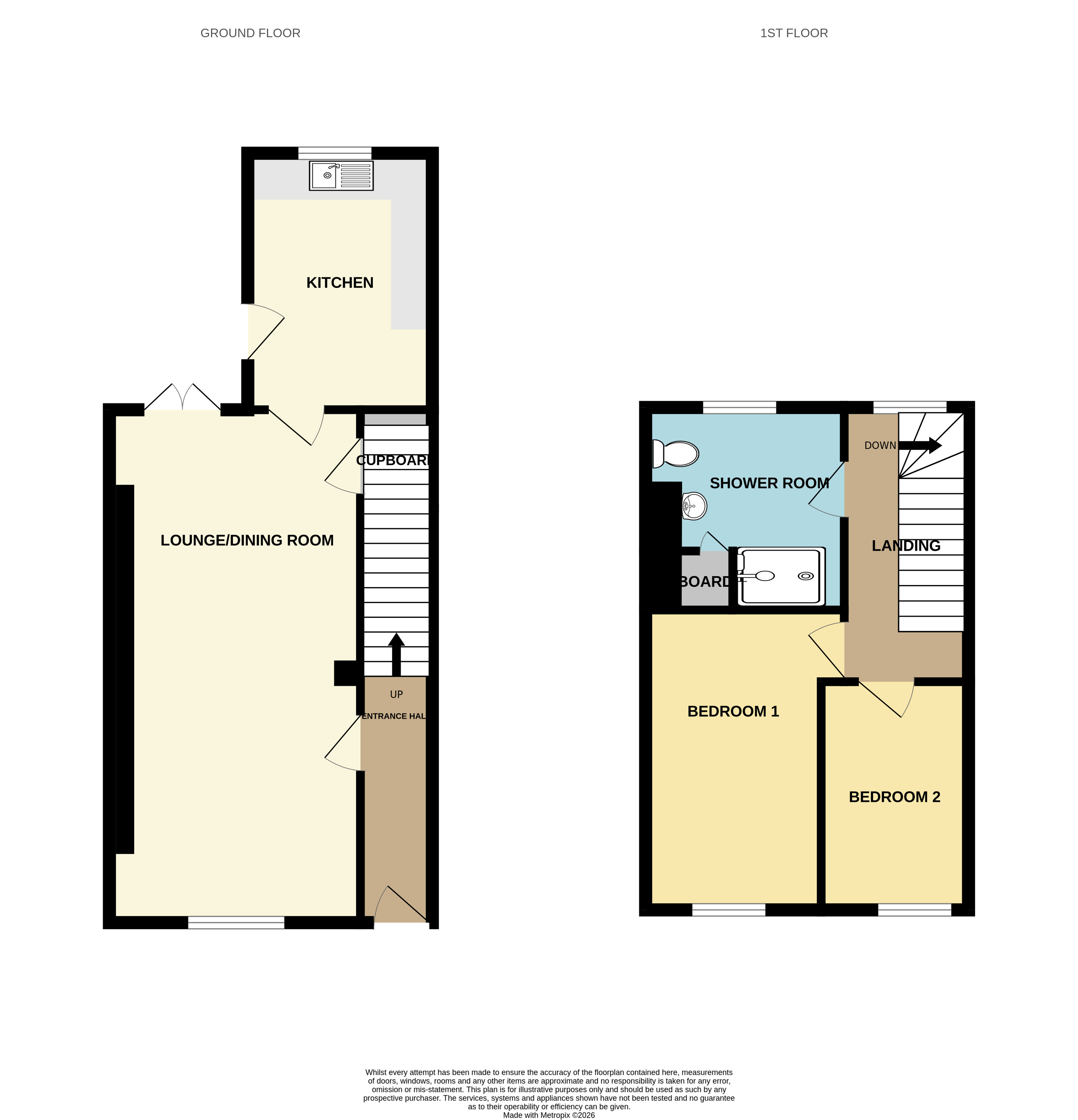 12, Primrose Hill, Twynyrodyn, Merthyr Tydfil floorplan