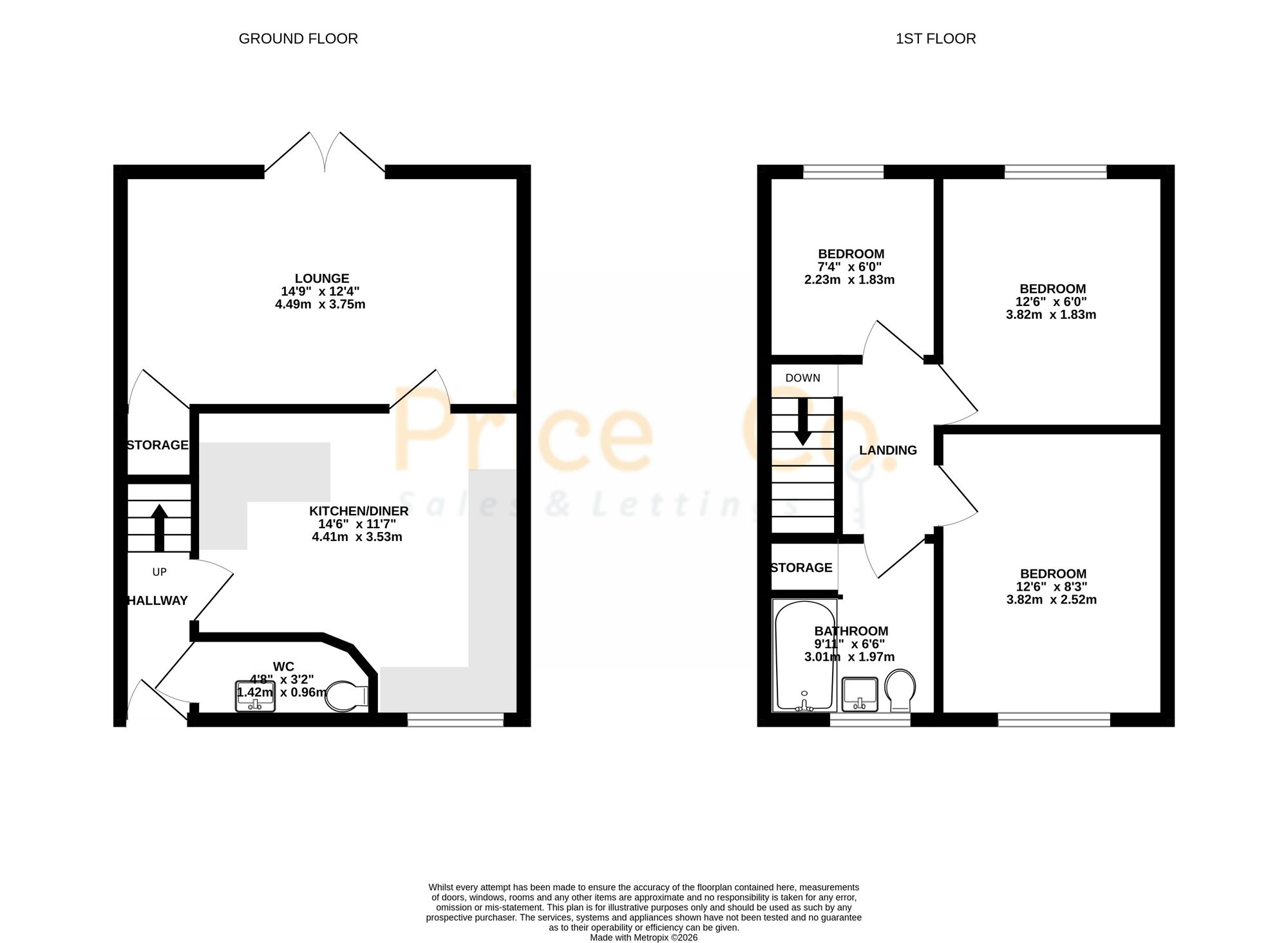 12 Gibfield Park Avenue, Manchester floorplan