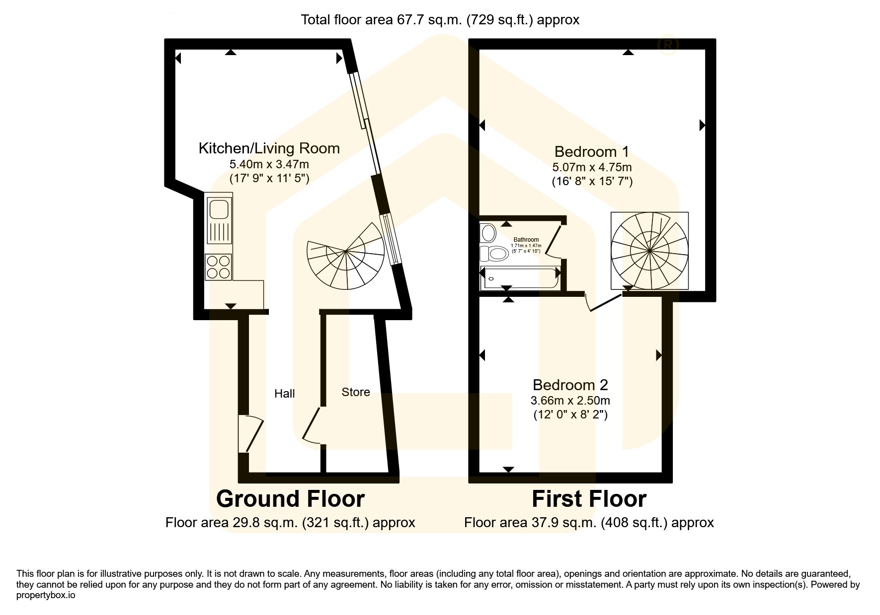 Apartment 18, Sprinkwell, 1 Bradford Road, Apartment 18, Sprinkwell, 1 Bradford Road, Dewsbury floorplan