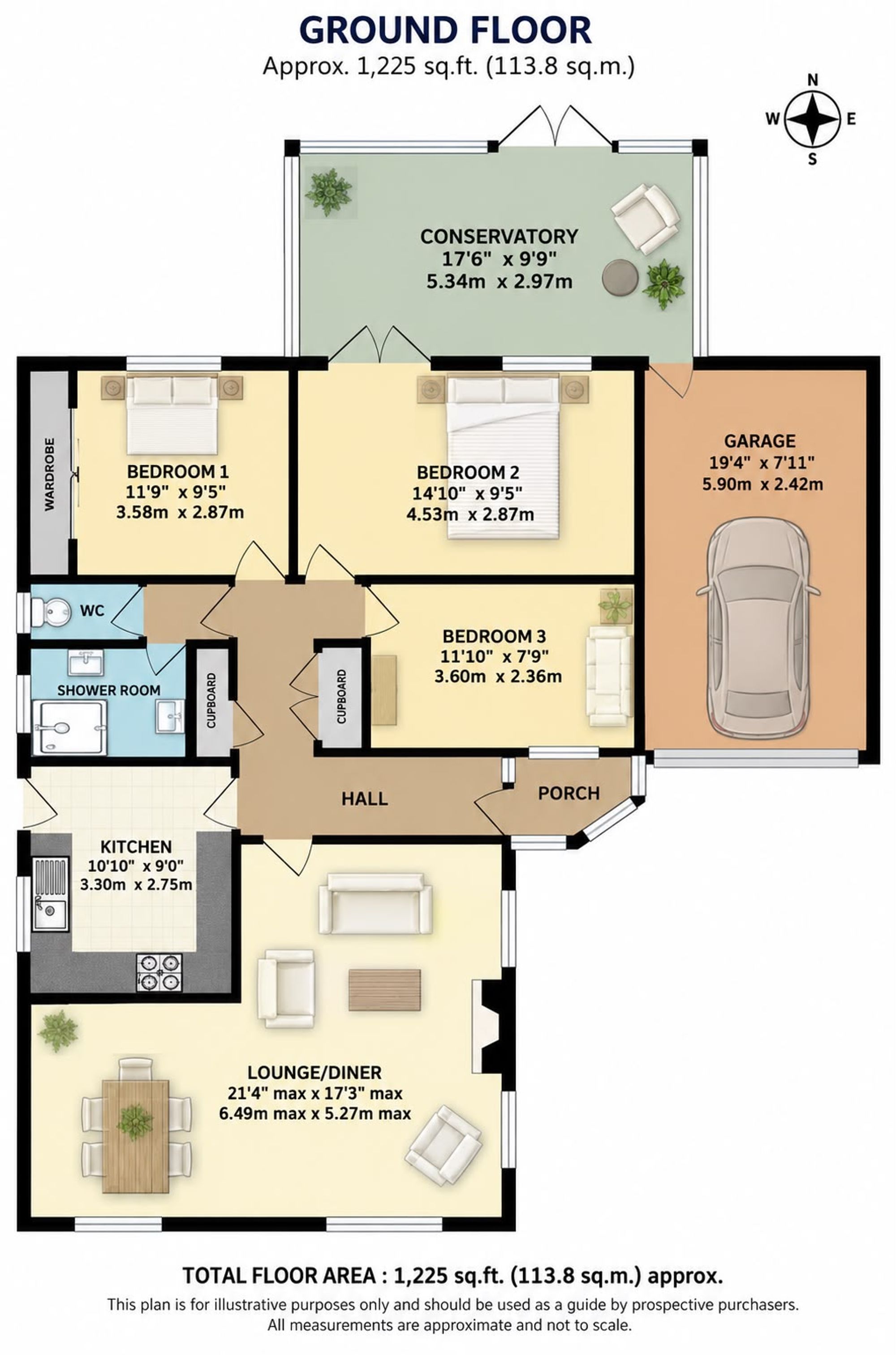 33 St. Peters Crescent, Bexhill-On-Sea floorplan