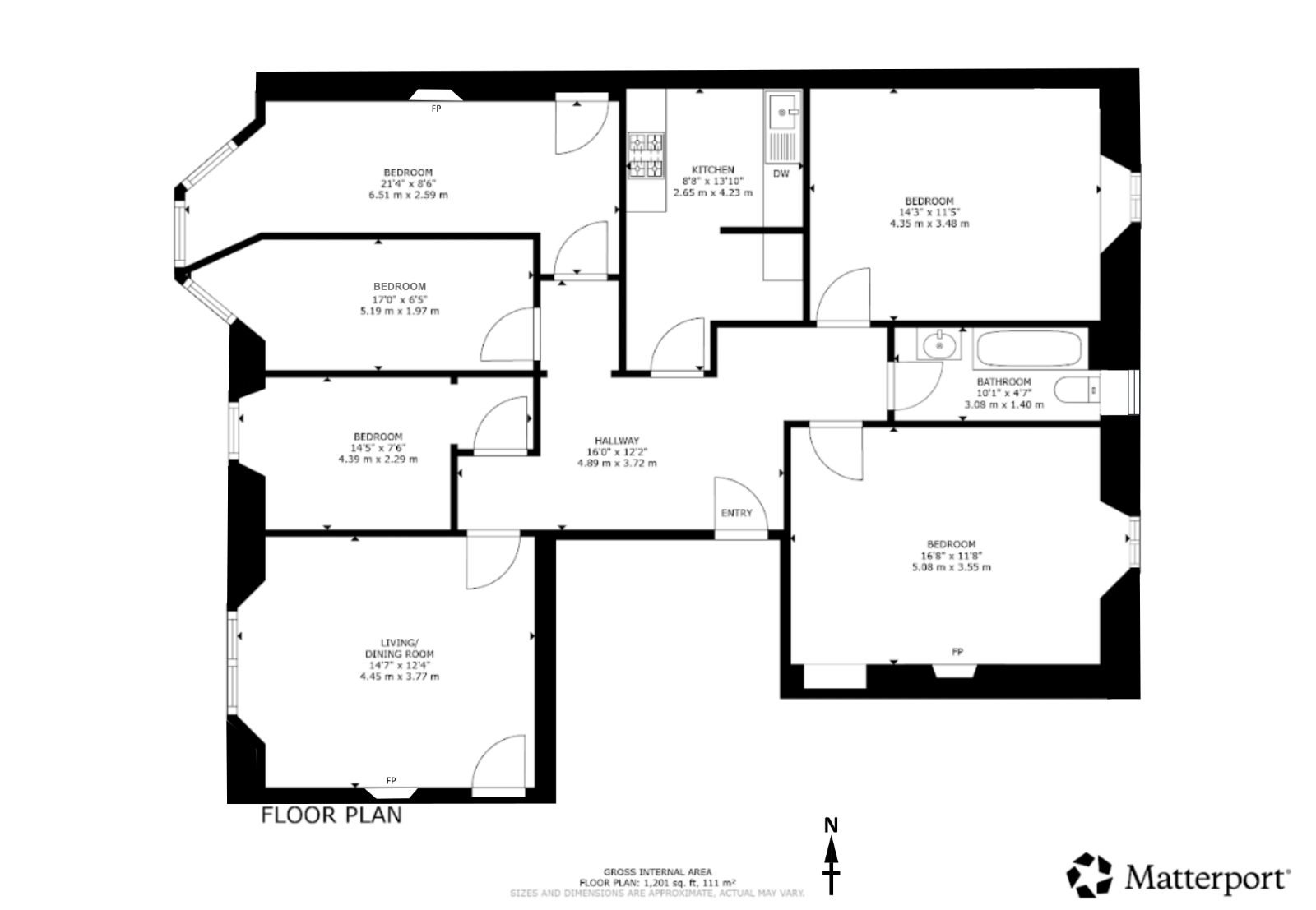 2F2 146 Morningside Road, Edinburgh floorplan