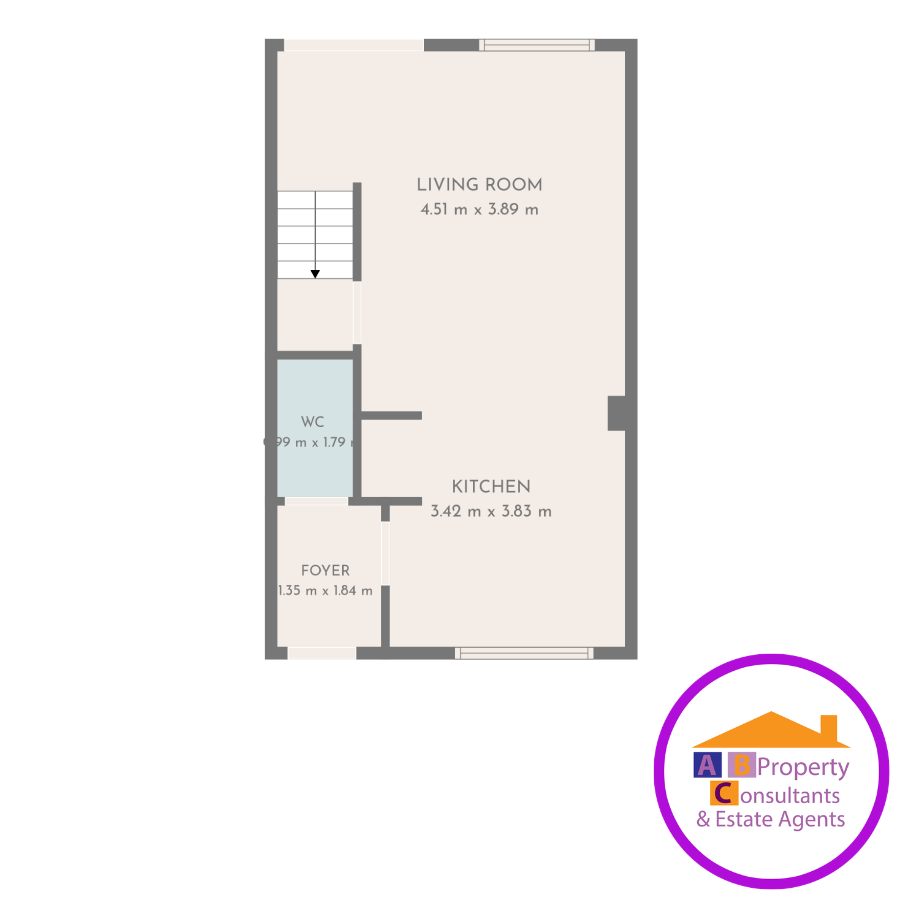 16 Lorne Terrace, Glasgow floorplan