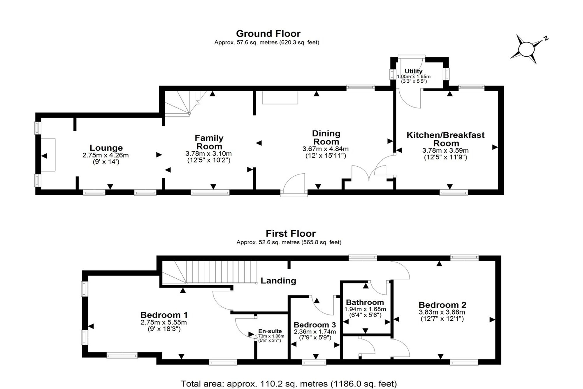 67a Hillside Road, Frodsham floorplan