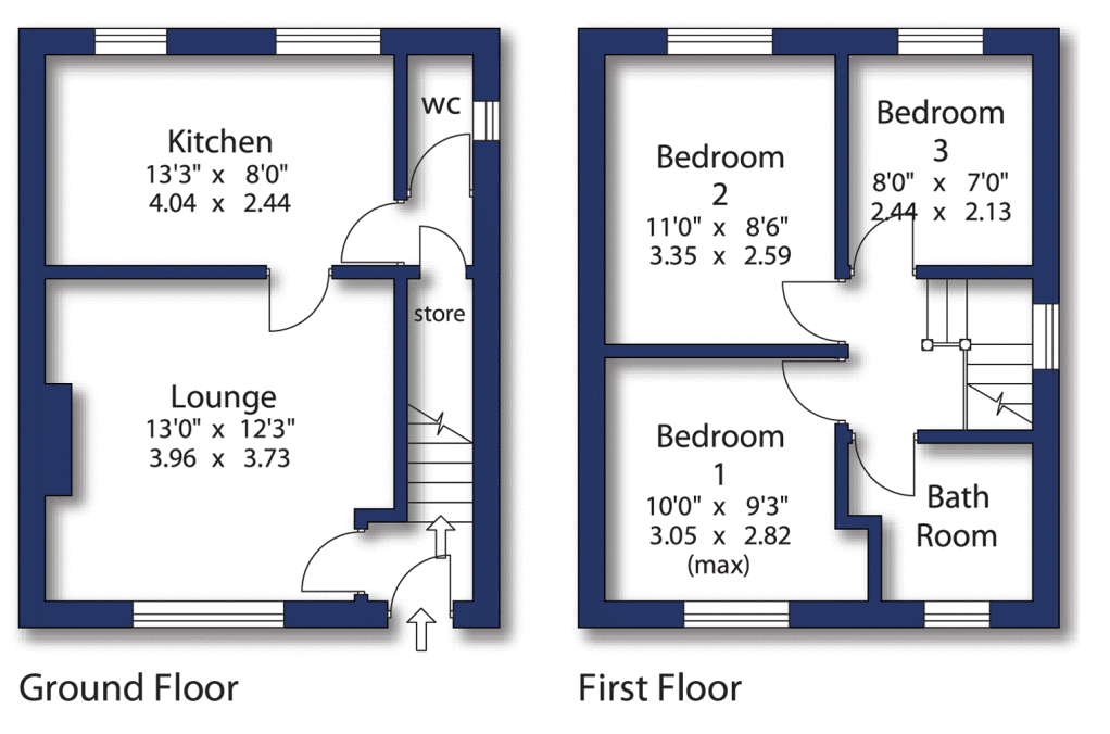9 Walden Drive, Bradford floorplan
