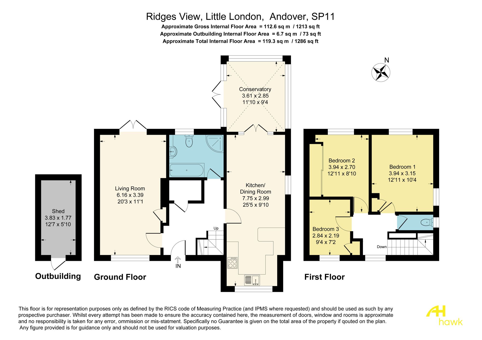 4 Ridges View, Andover floorplan