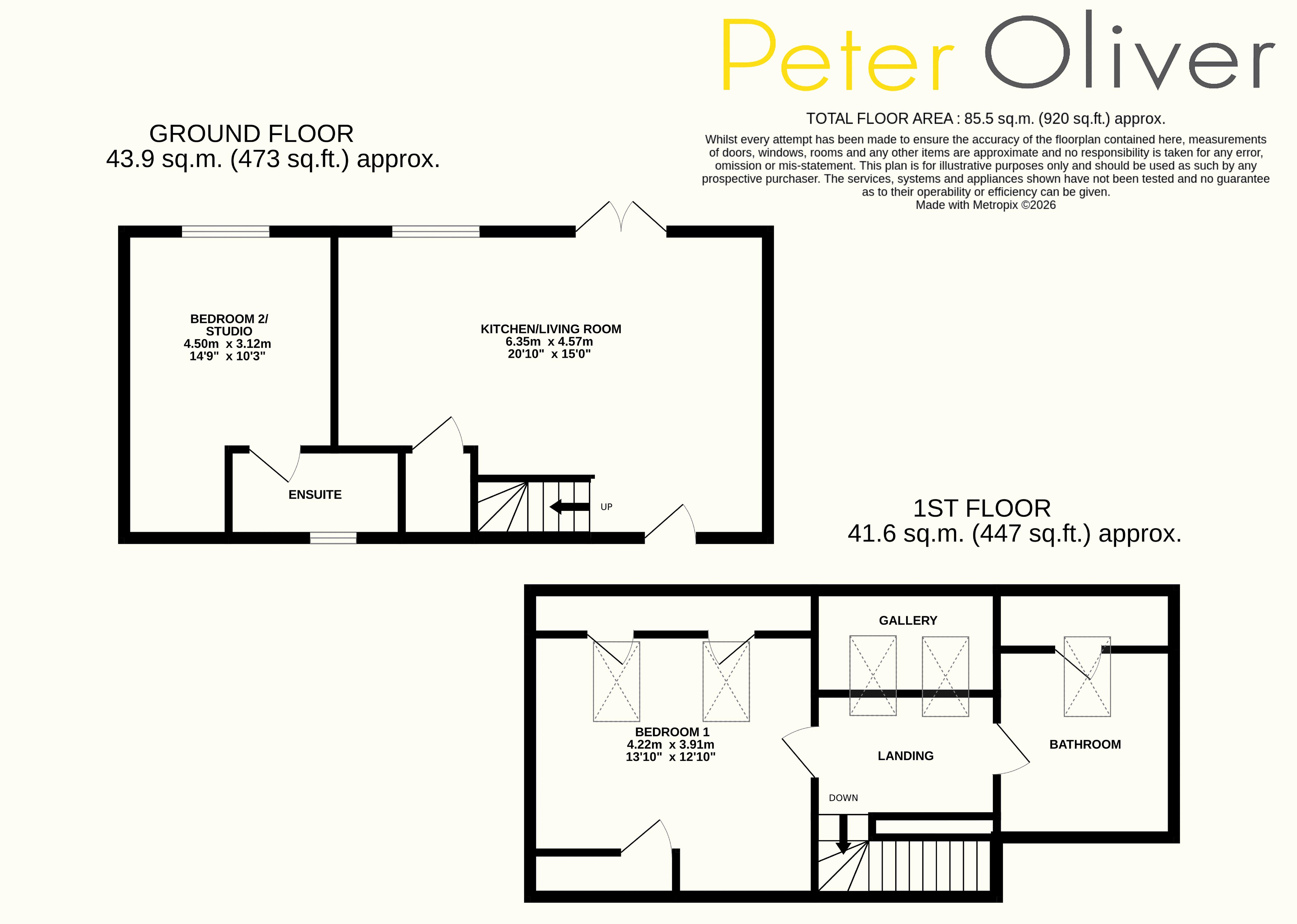 2 Post Office Mews, Crowborough Hill, Crowborough floorplan
