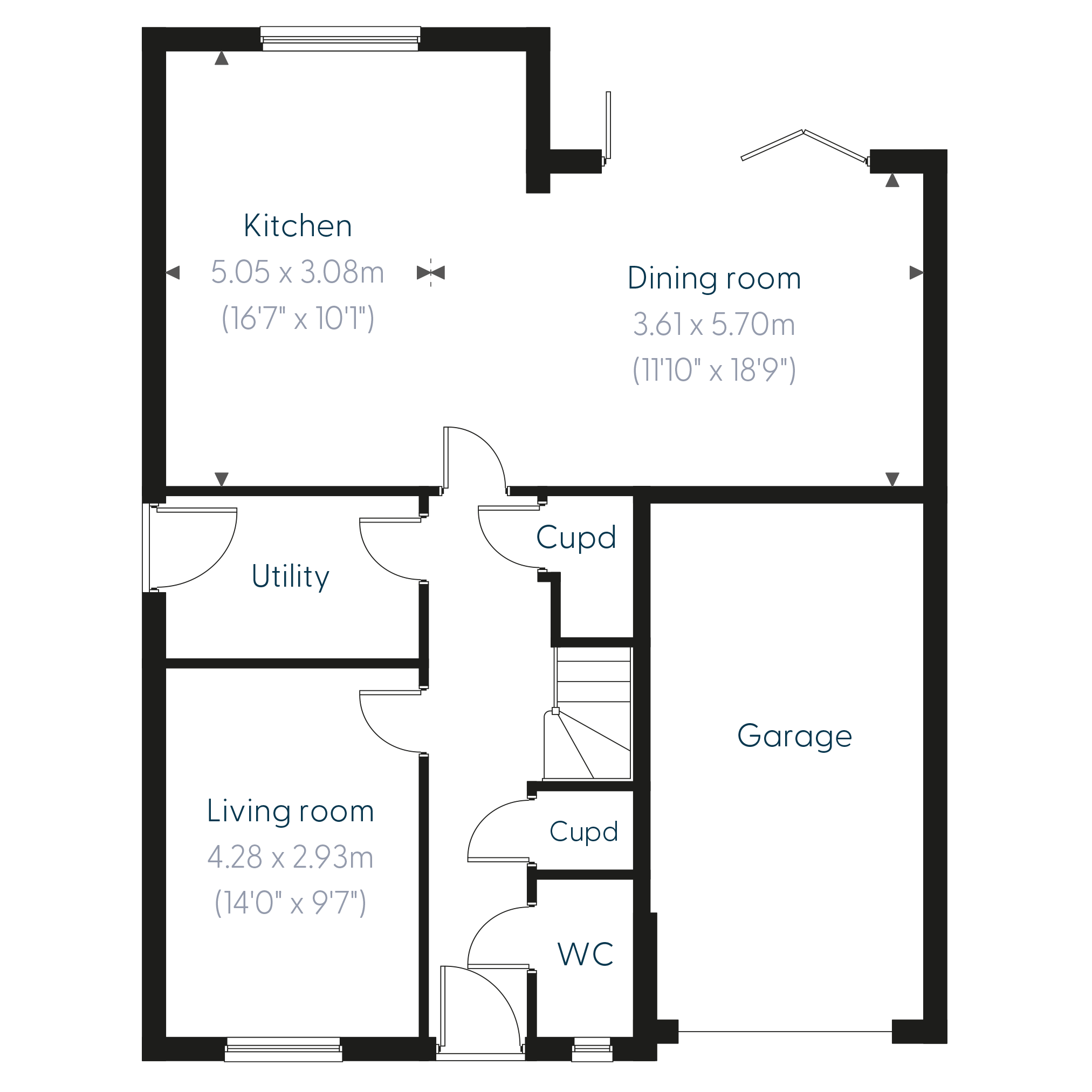 61, Daventry Road, Dunchurch, Rugby floorplan