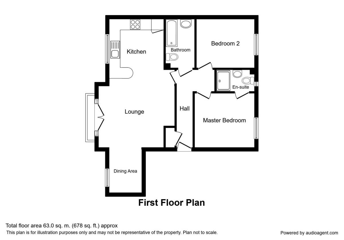 Fearnley Croft, Gomersal, Cleckheaton, West Yorkshire BD19, 2 bedroom