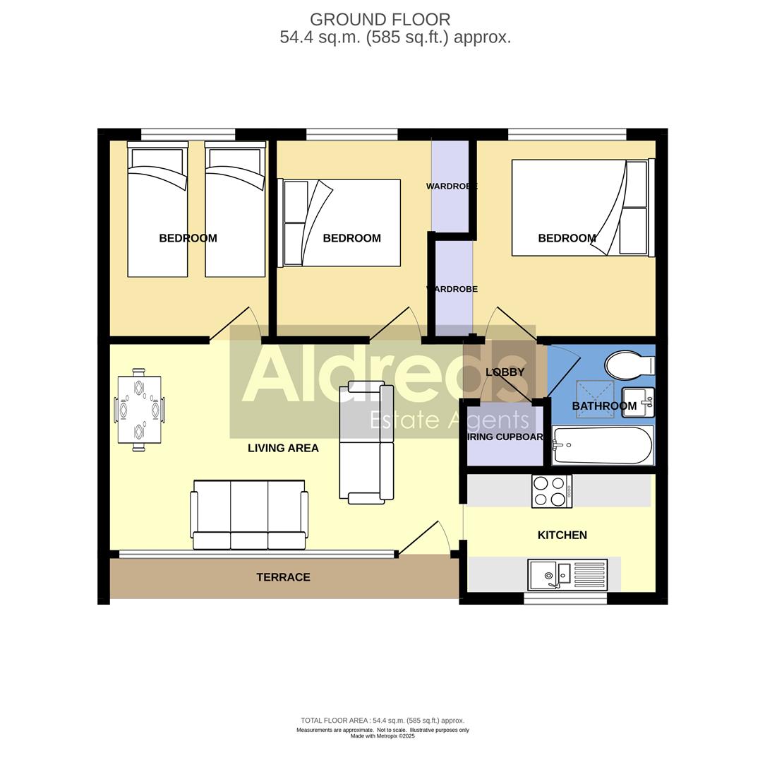 108 Sundowner, Newport Road, Great Yarmouth floorplan