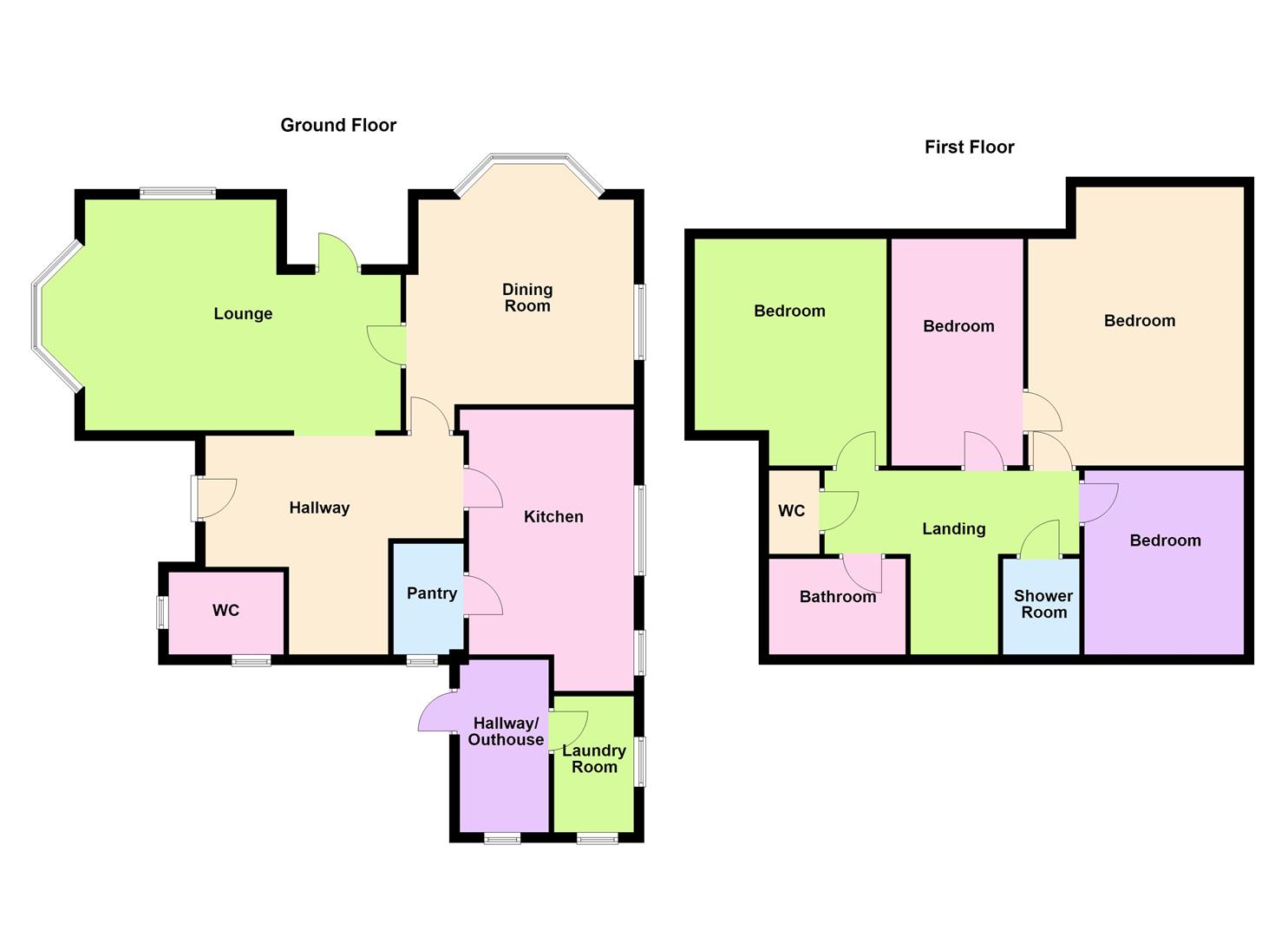 Threeways, Hill Street, Hinckley floorplan