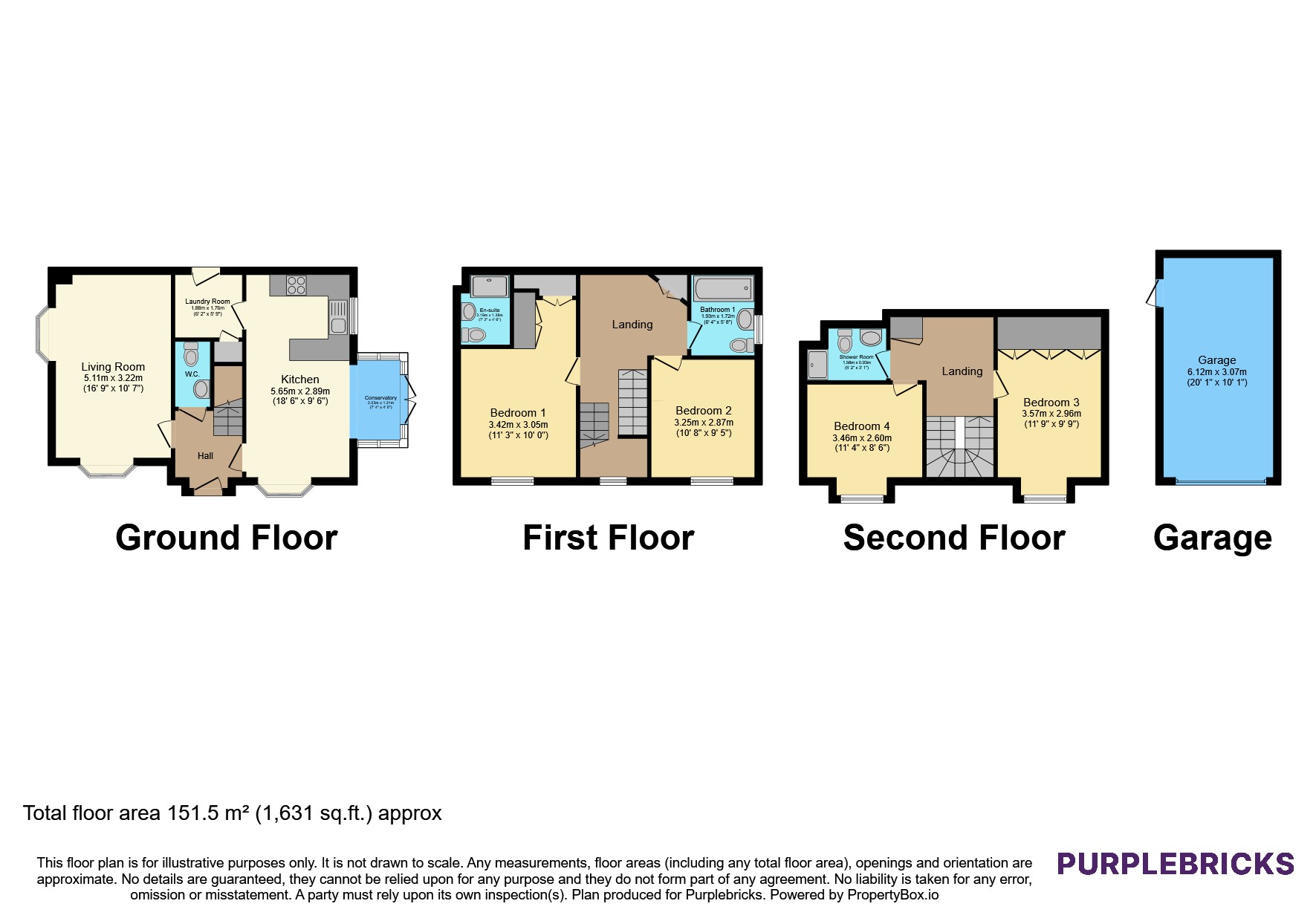 Coleman Close, Northampton floorplan