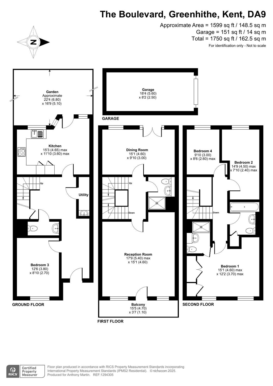 3, The Boulevard, Greenhithe floorplan