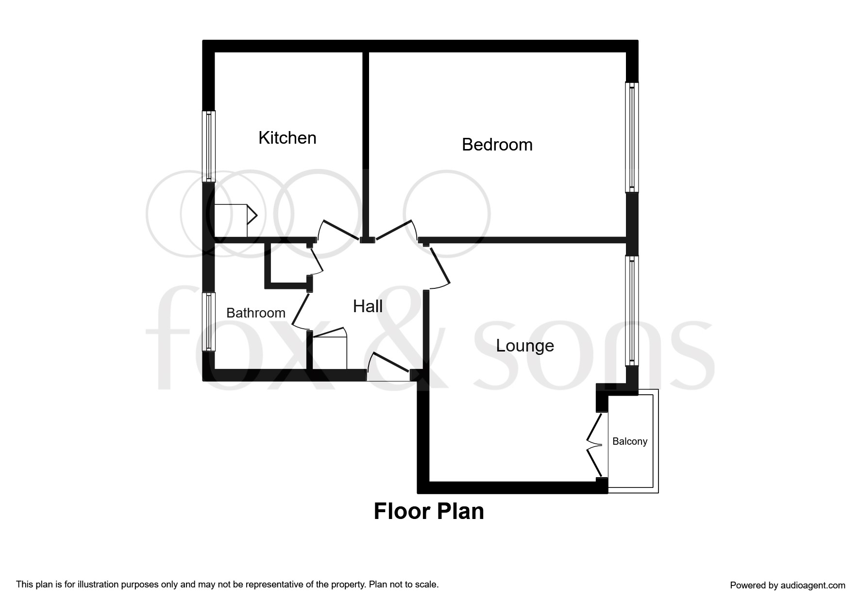 1 Bedrooms Flat for sale in Pavilion Road, Broadwater, Worthing BN14