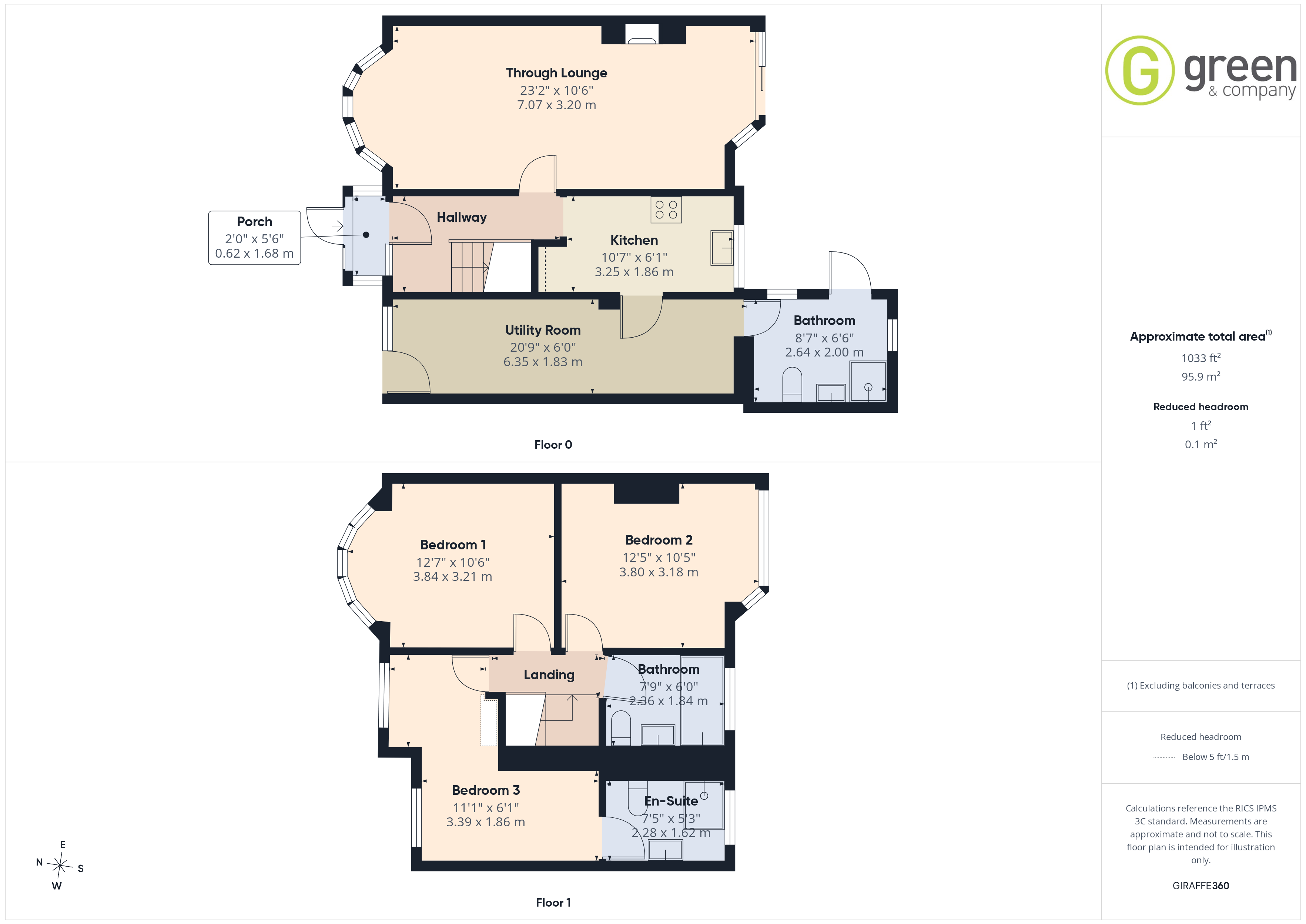 3, Mildenhall Road, Birmingham floorplan