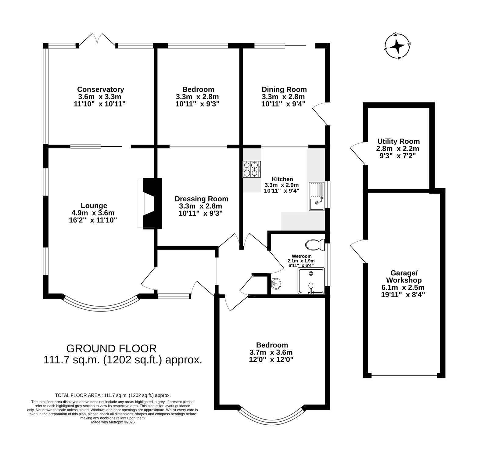 22, Wilson Avenue, Kent floorplan