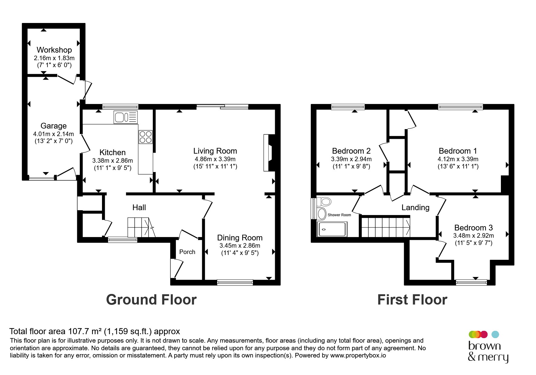 69, Tassell Hall, St. Albans floorplan