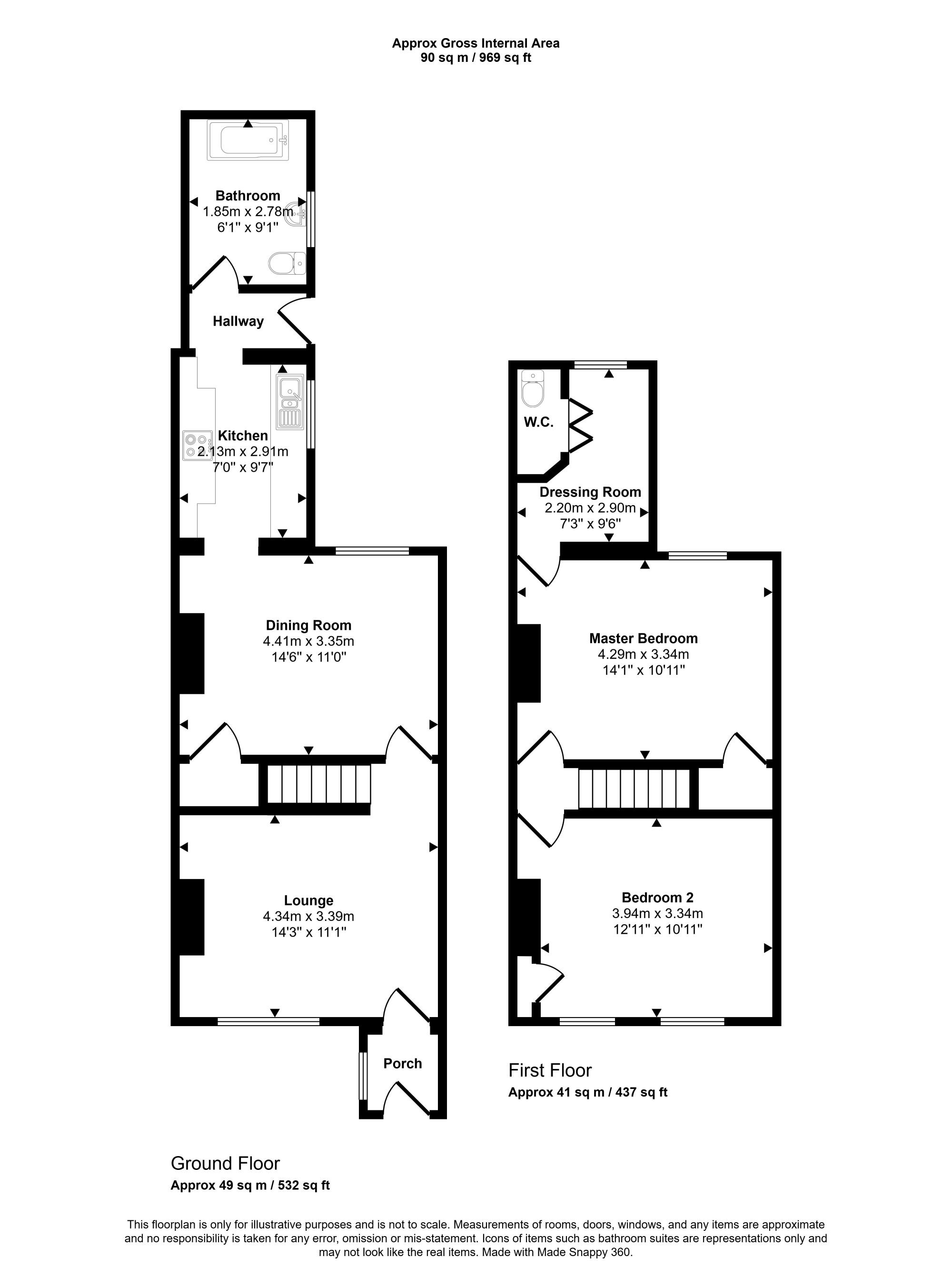 167, Gillingham Road, Gillingham floorplan