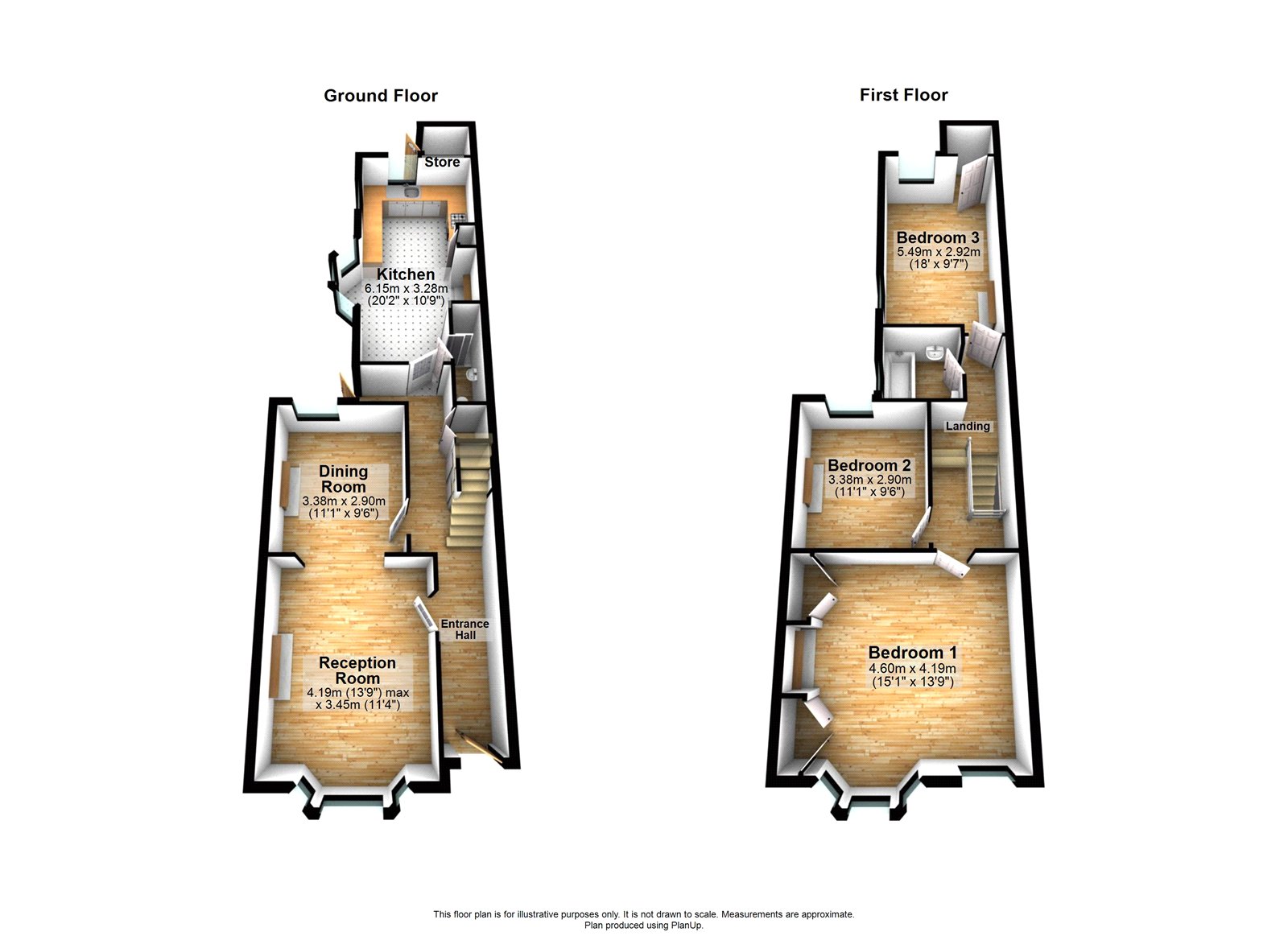 17, Ethnard Road, London floorplan