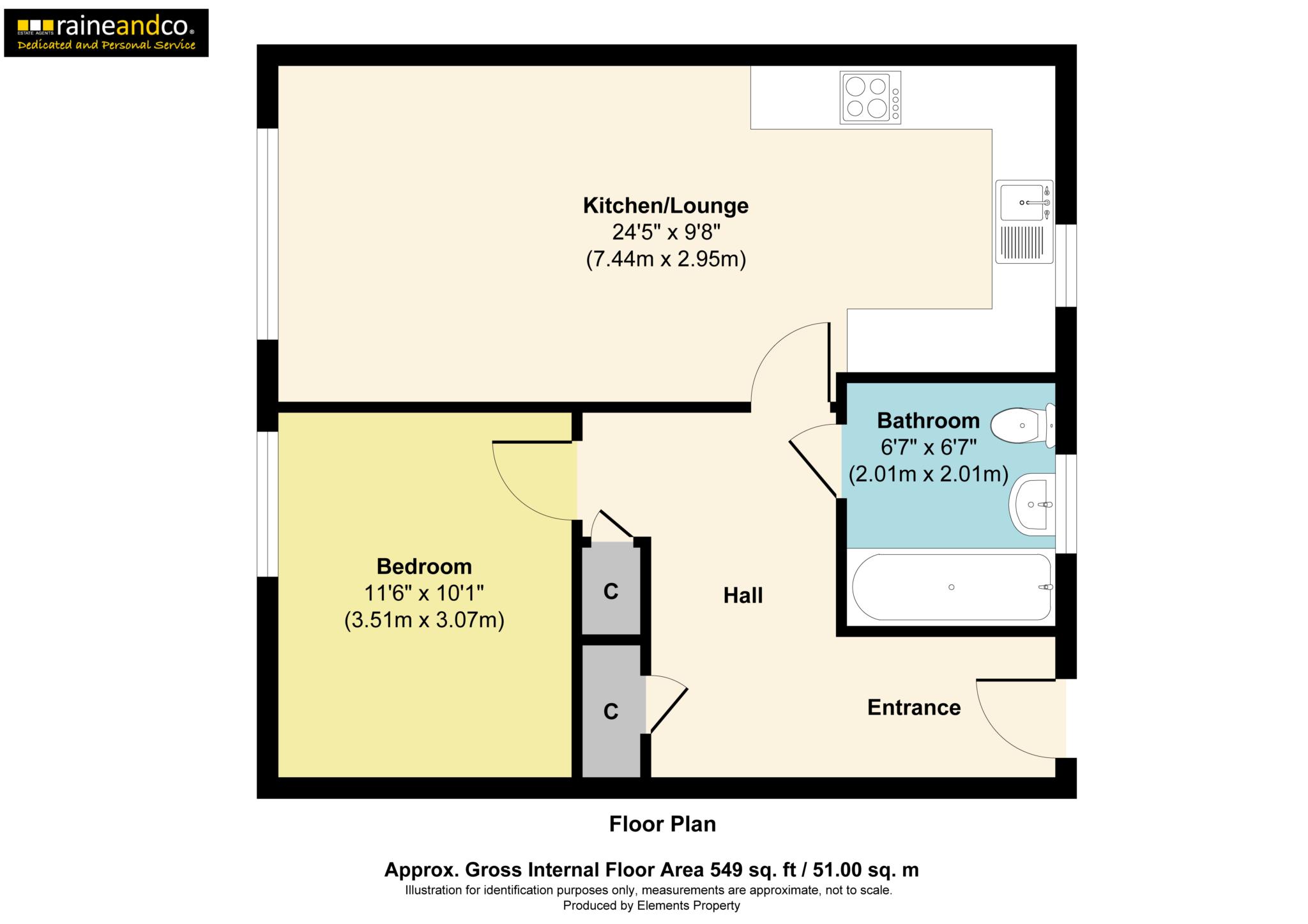 31, Wenham Place, Hatfield floorplan