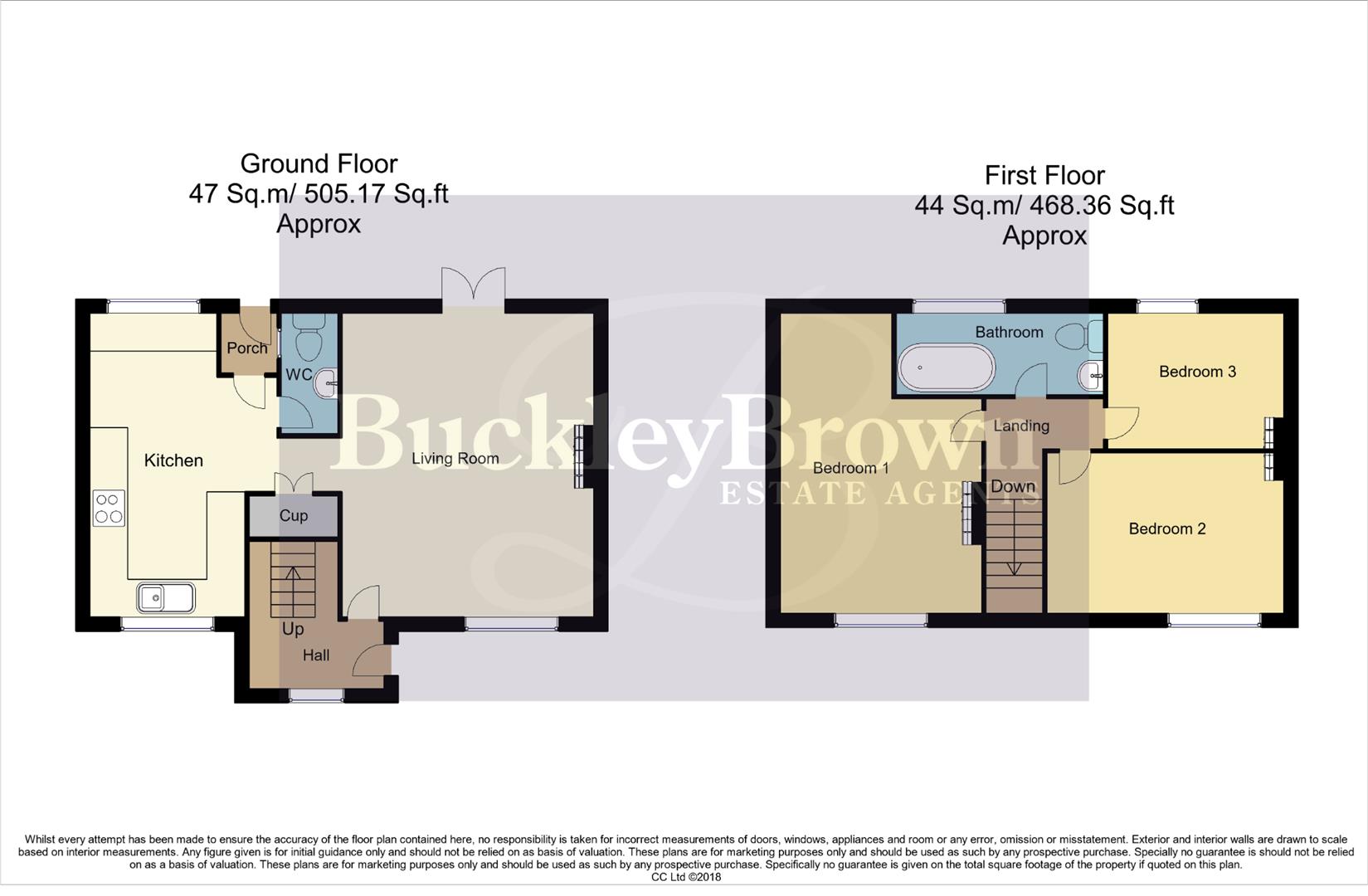 9, Central Avenue, Mansfield floorplan
