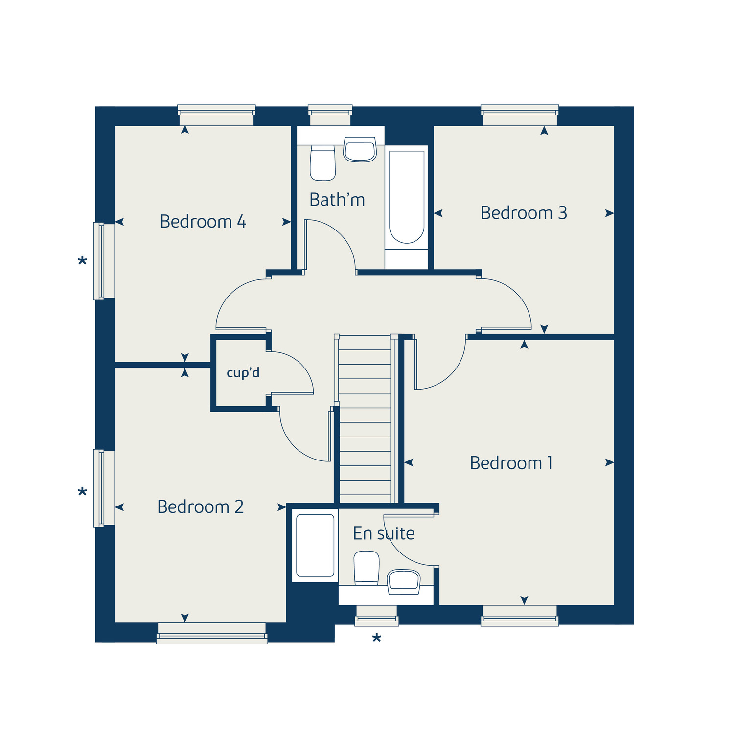 201, Bayes Avenue, Coggeshall floorplan