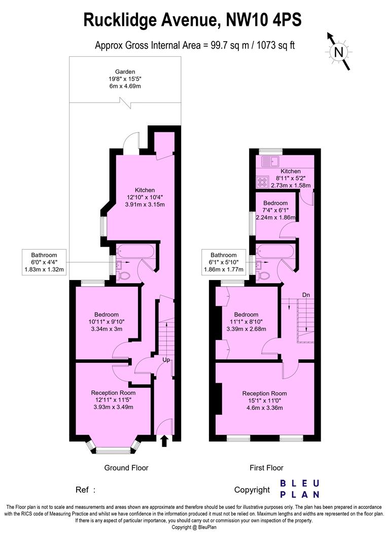 Rucklidge Avenue, Willesden Junction, London floorplan