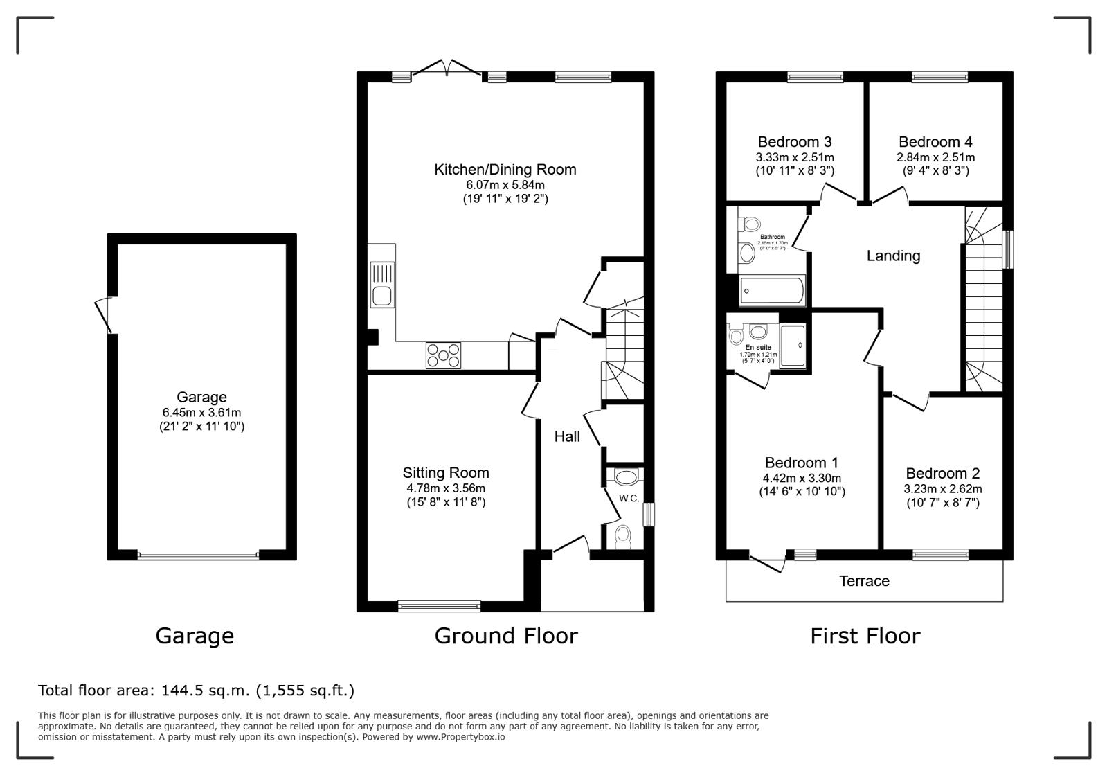 3, Roman Drive, Winchester floorplan