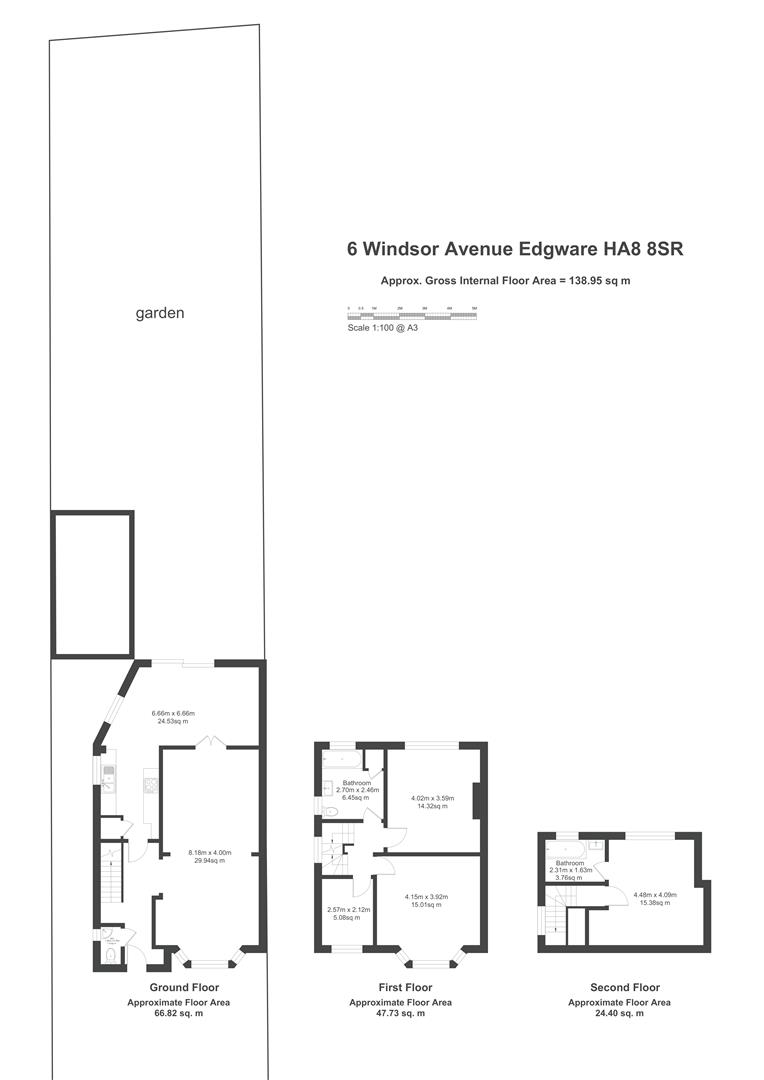6, Windsor Avenue, Edgware floorplan