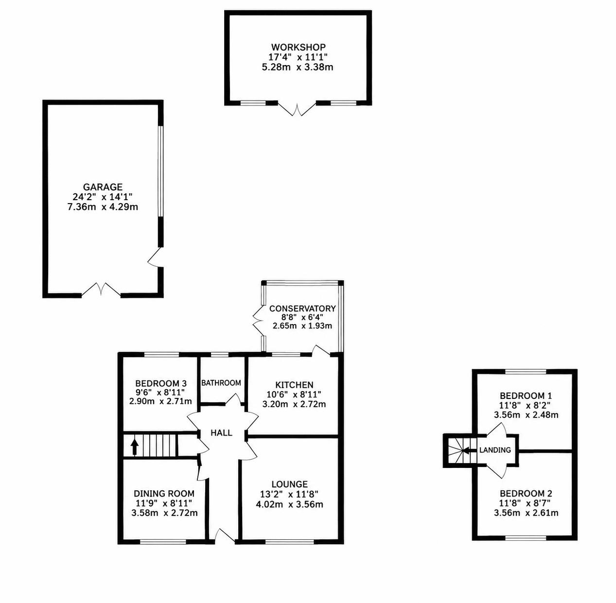 21, Chapterhouse Road, Luton floorplan