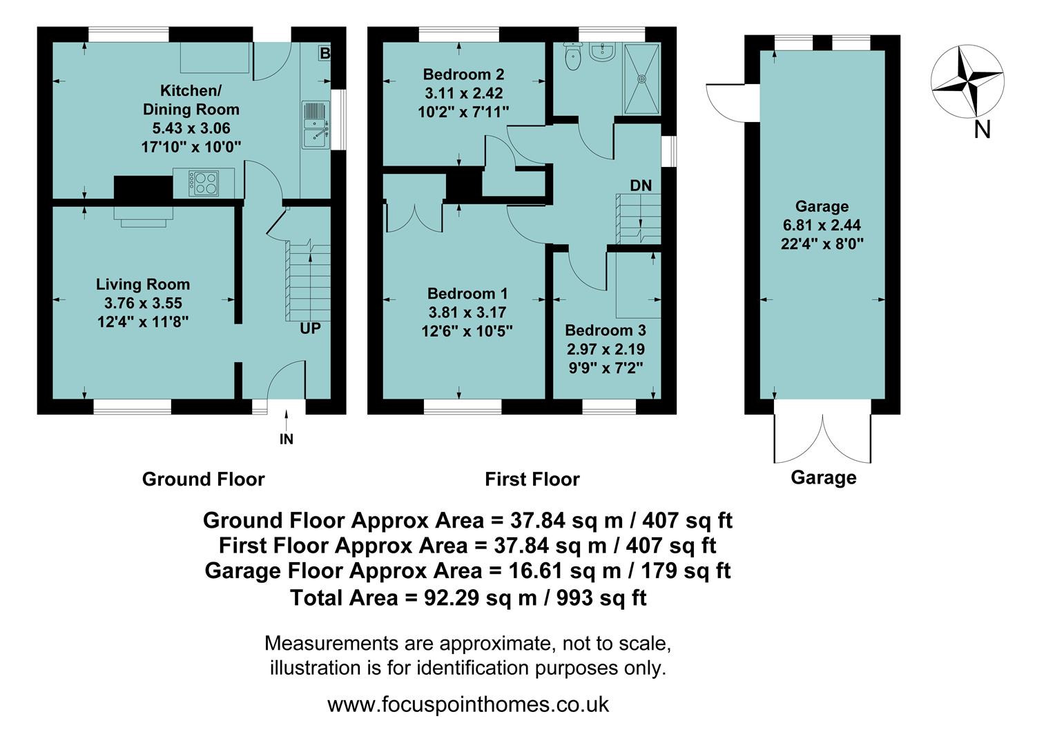 40, Bull Baulk, Middleton Cheney floorplan