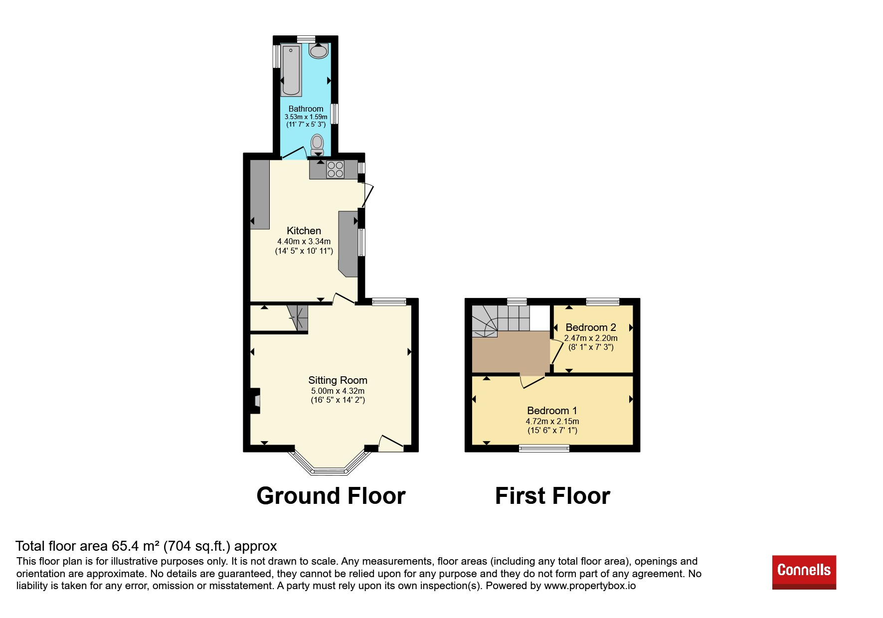 Bethany, Main Street, Buckingham floorplan