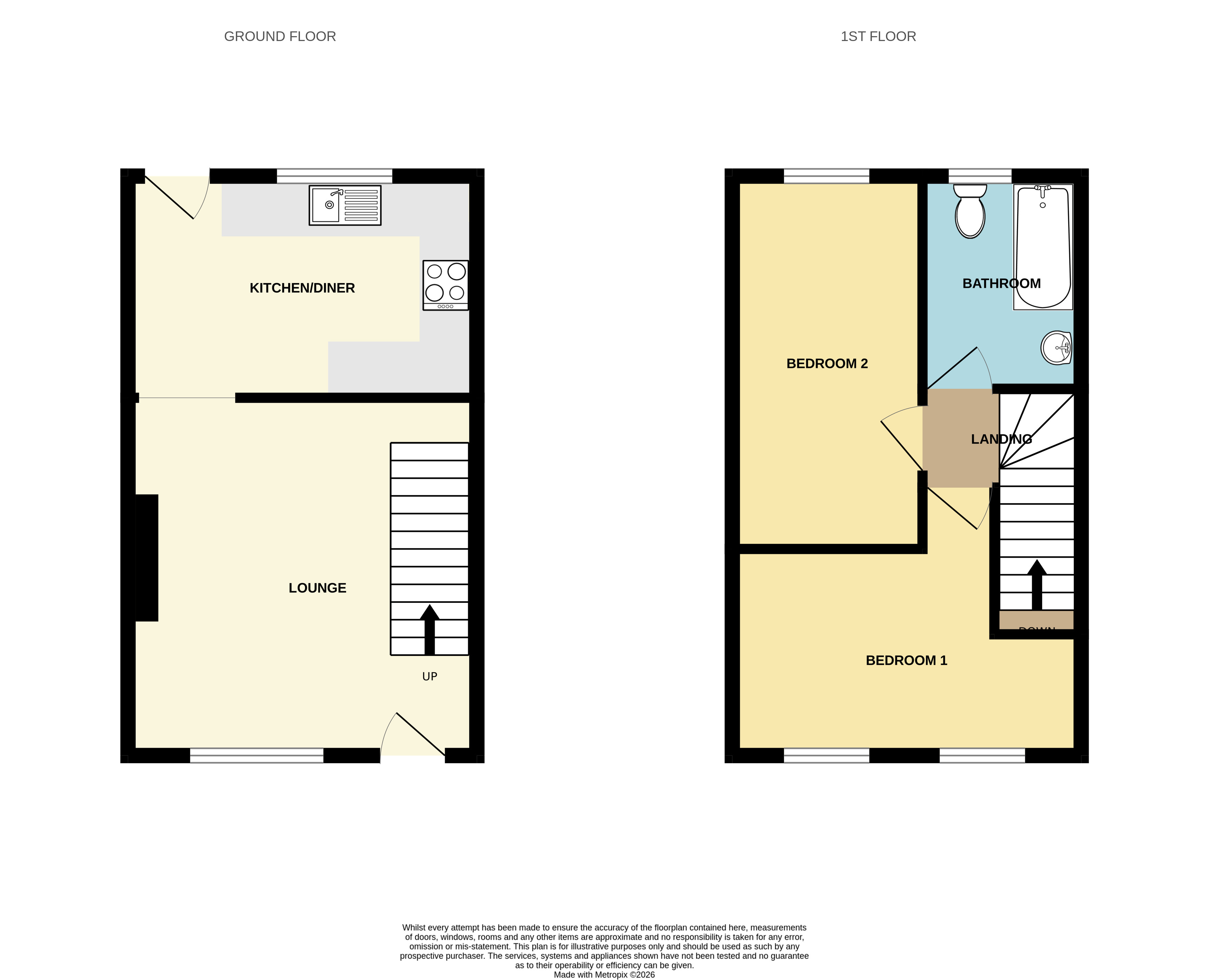 Balaclava Road, Merthyr Tydfil CF48 floorplan