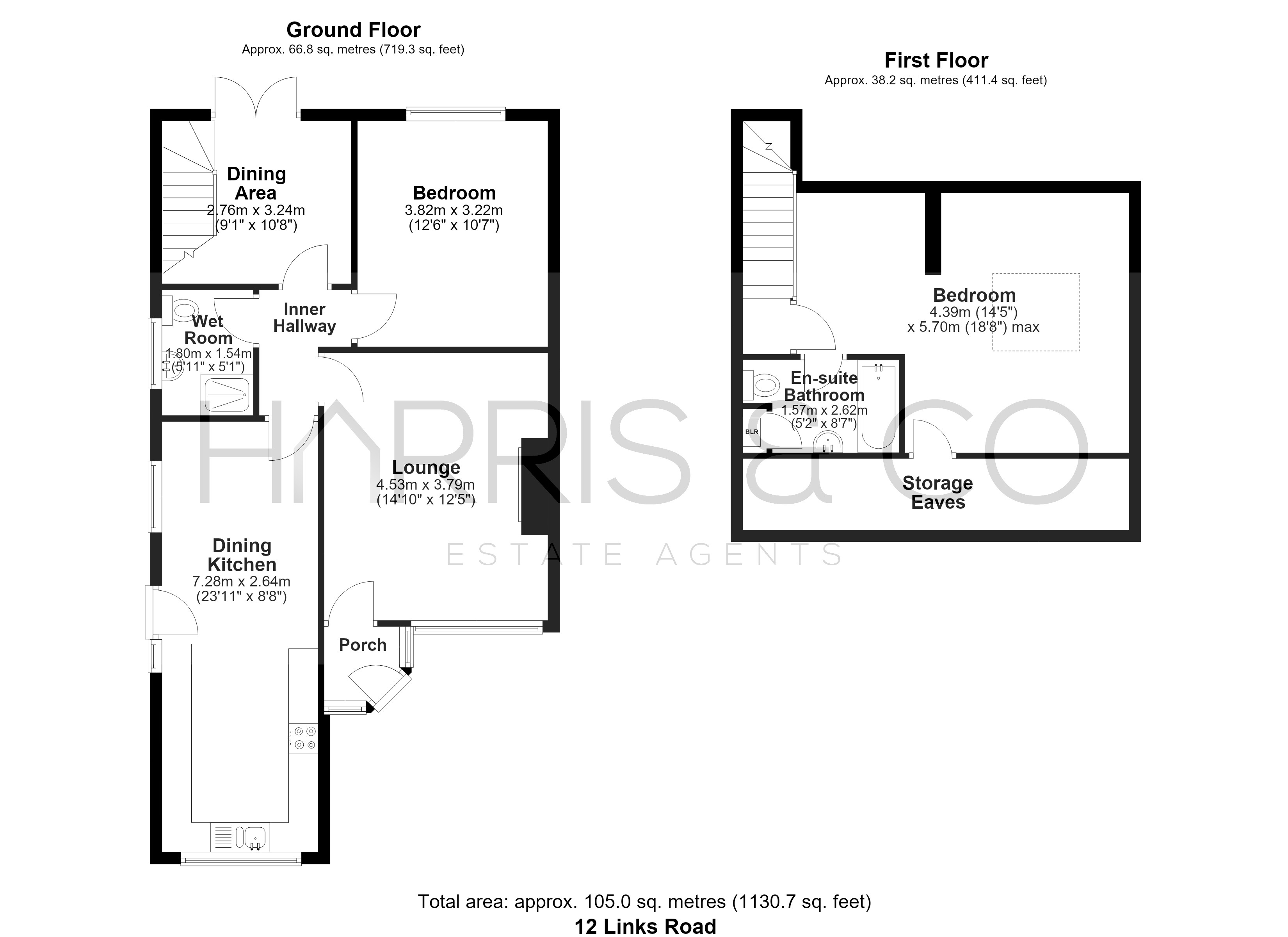 12, Links Road, Poulton-le-Fylde floorplan